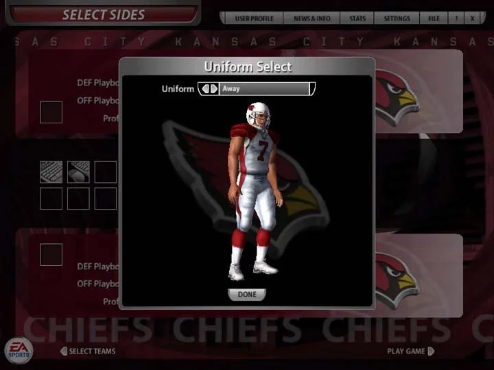 NCAA & Madden — UI Interface Assets
Created and prepared visual assets for in-game interfaces, adapting artwork to established design, technical, and production requirements.