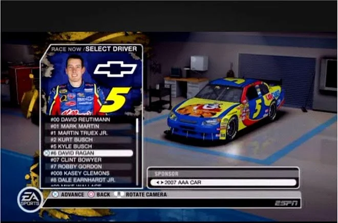 Nascar Interactive 3D Garage - Textured the garage environment and cars. Collaborated directly with the Lead Artist and Art Director to meet visual and technical requirements.