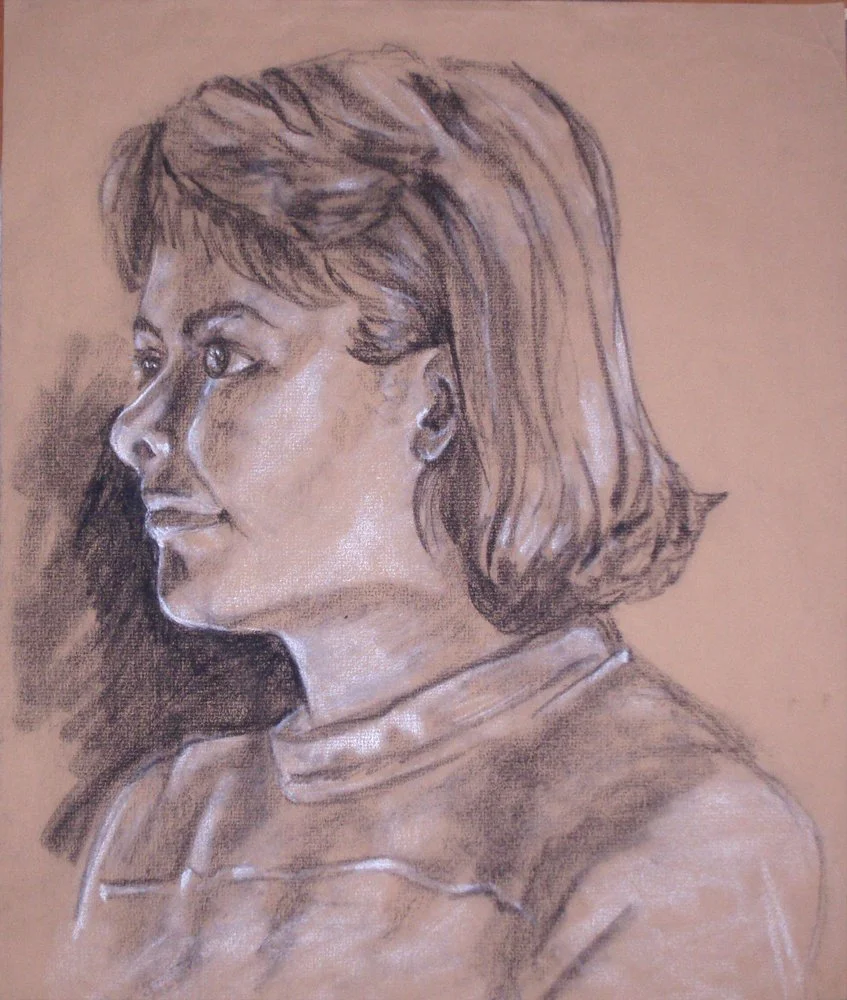 Charcoal and Conte'