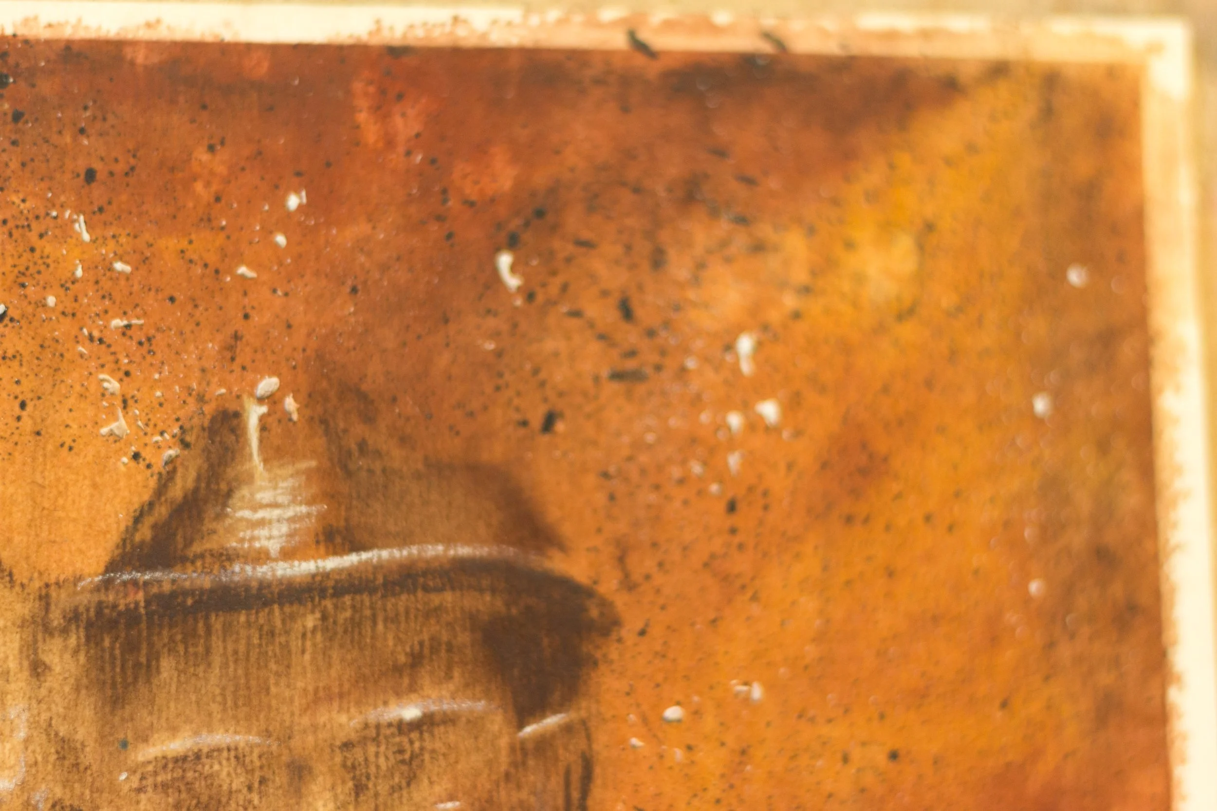 Close-up of Elderly Couple — Detail Study
Mixed Media — pastel underpainting on UART sanded pastel paper