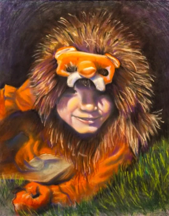 Large Pastel Painting  