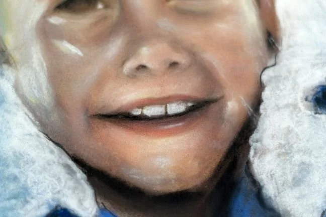 Close up of Large Pastel