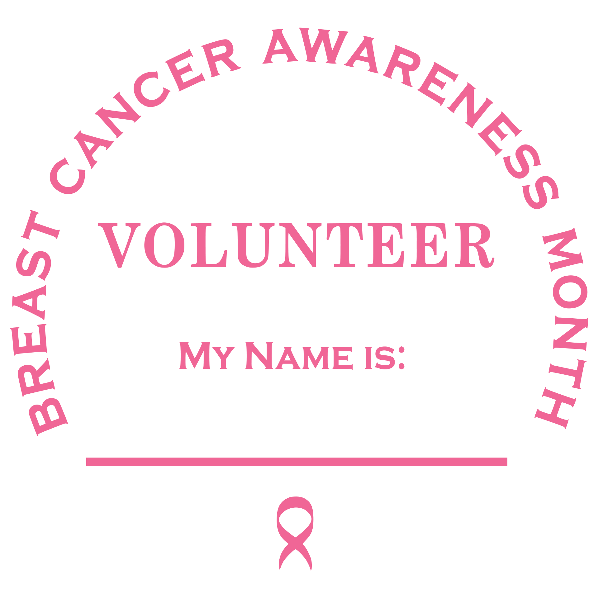 Client Volunter Project: Designs created for Breast cancer awareness month. 