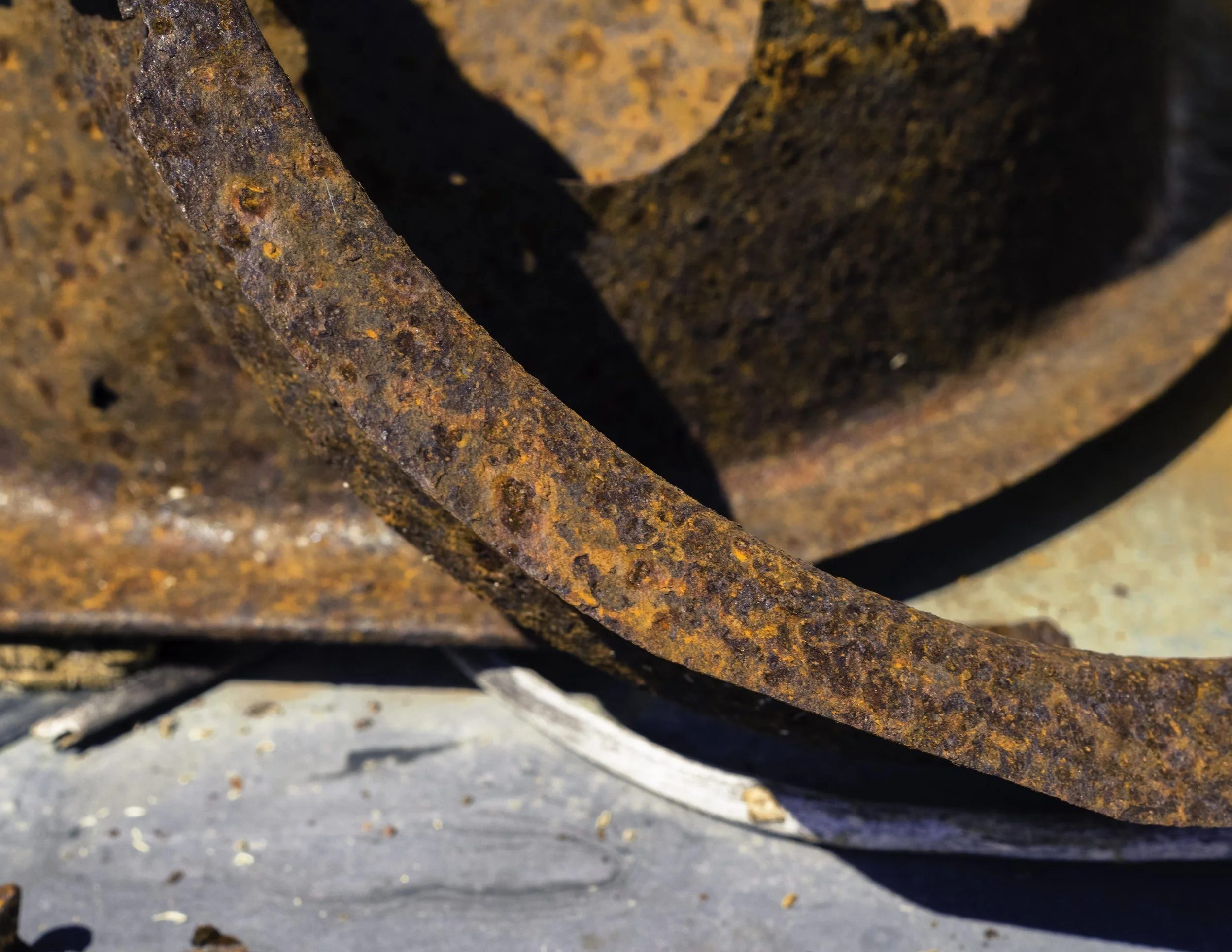 Rust bucket.