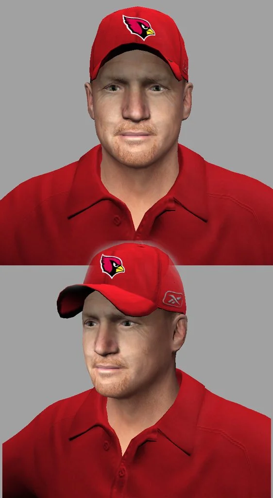 Head Coach — Character Texturing & Likeness
Created character textures and likenesses for Head Coach, translating recognizable facial features into game-ready character artwork while maintaining the project's visual and technical requirements.