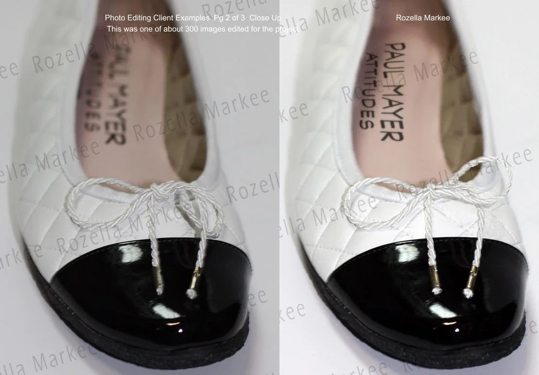 Client project: Edited photo for lighting and 
 bow correction and background removal for ecommerce website. Over 300 images total for this project.