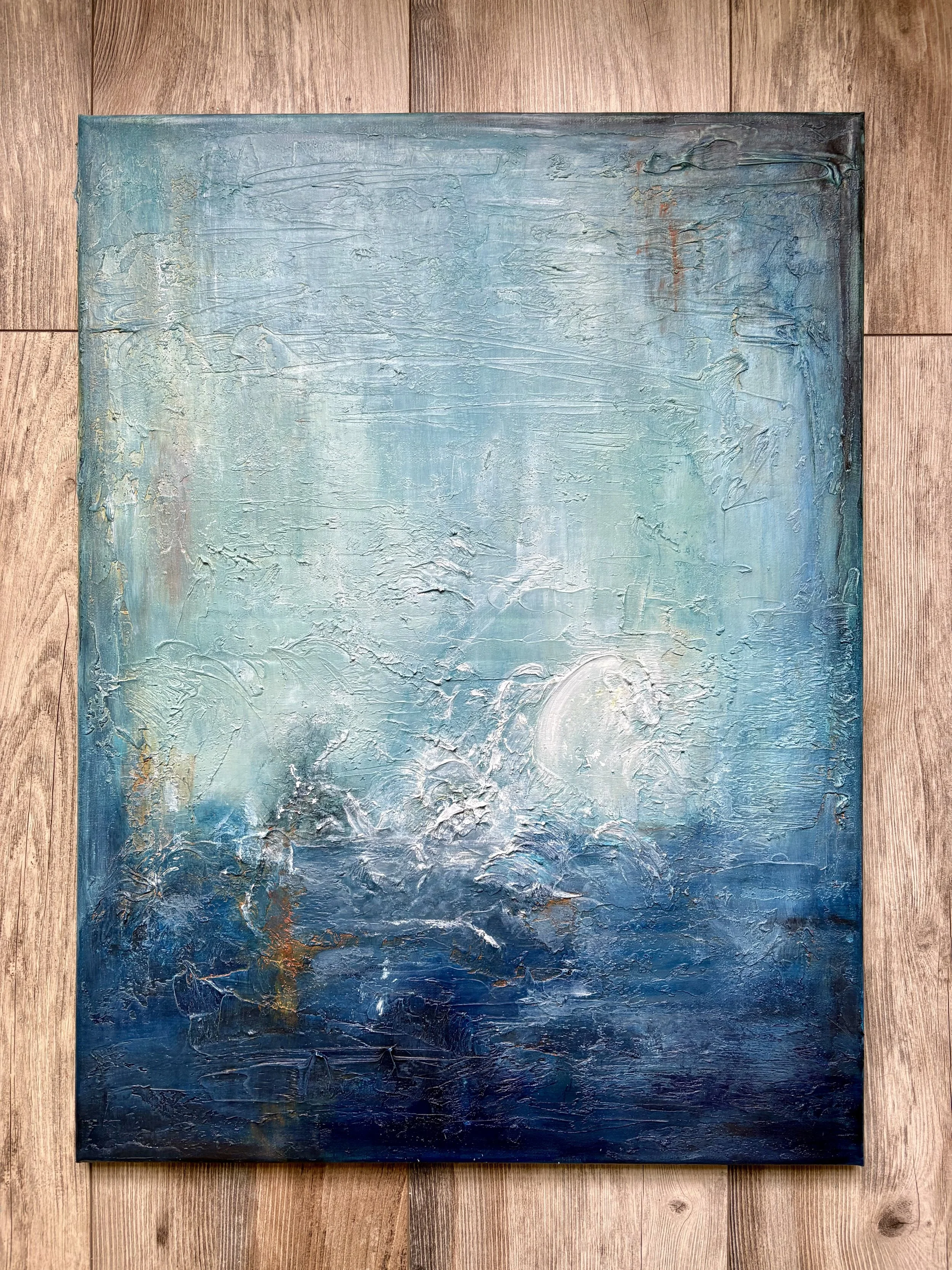 The Perfect Storm- Abstract Art on Canvas