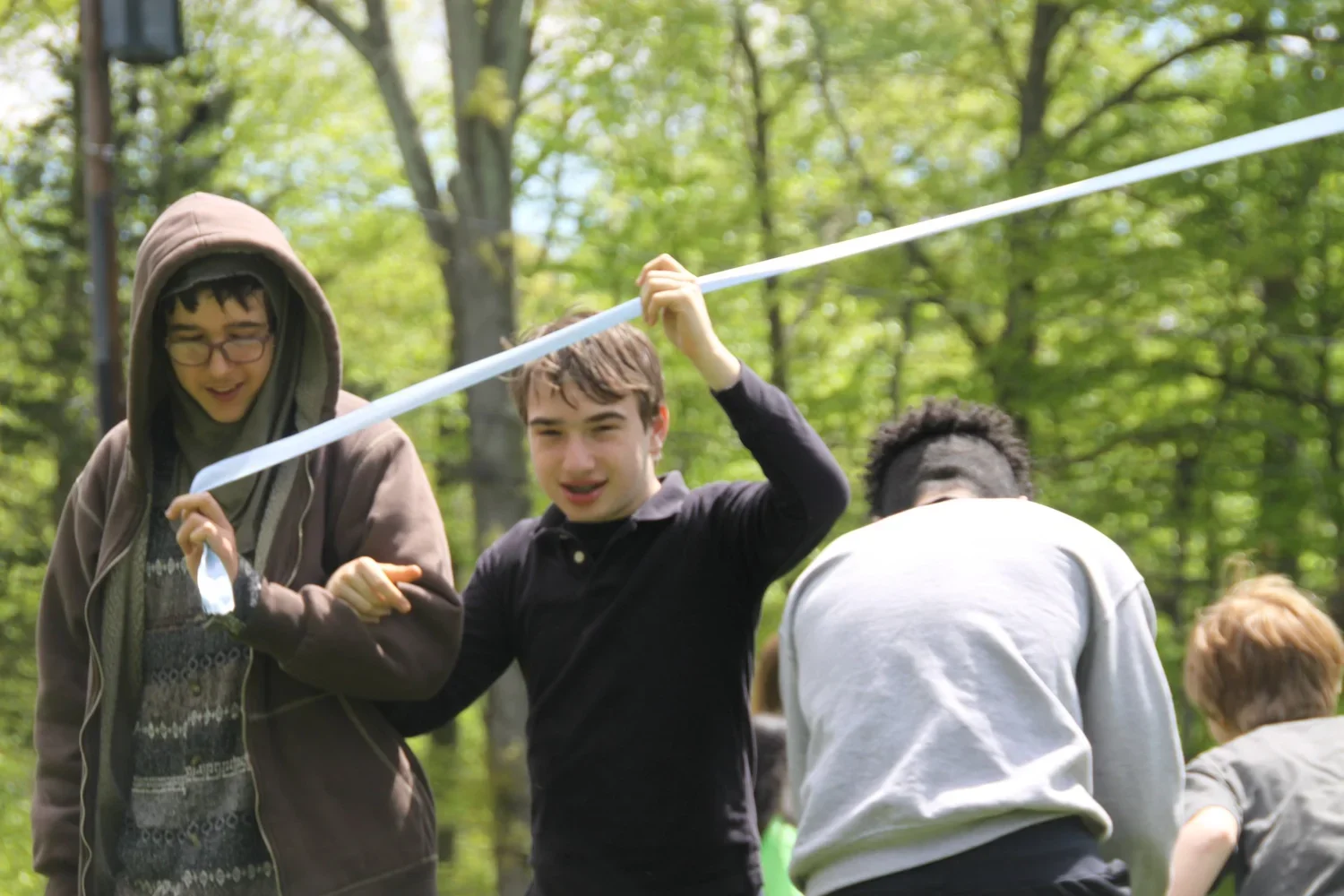 Participating in the Pentathlon in 5th grade