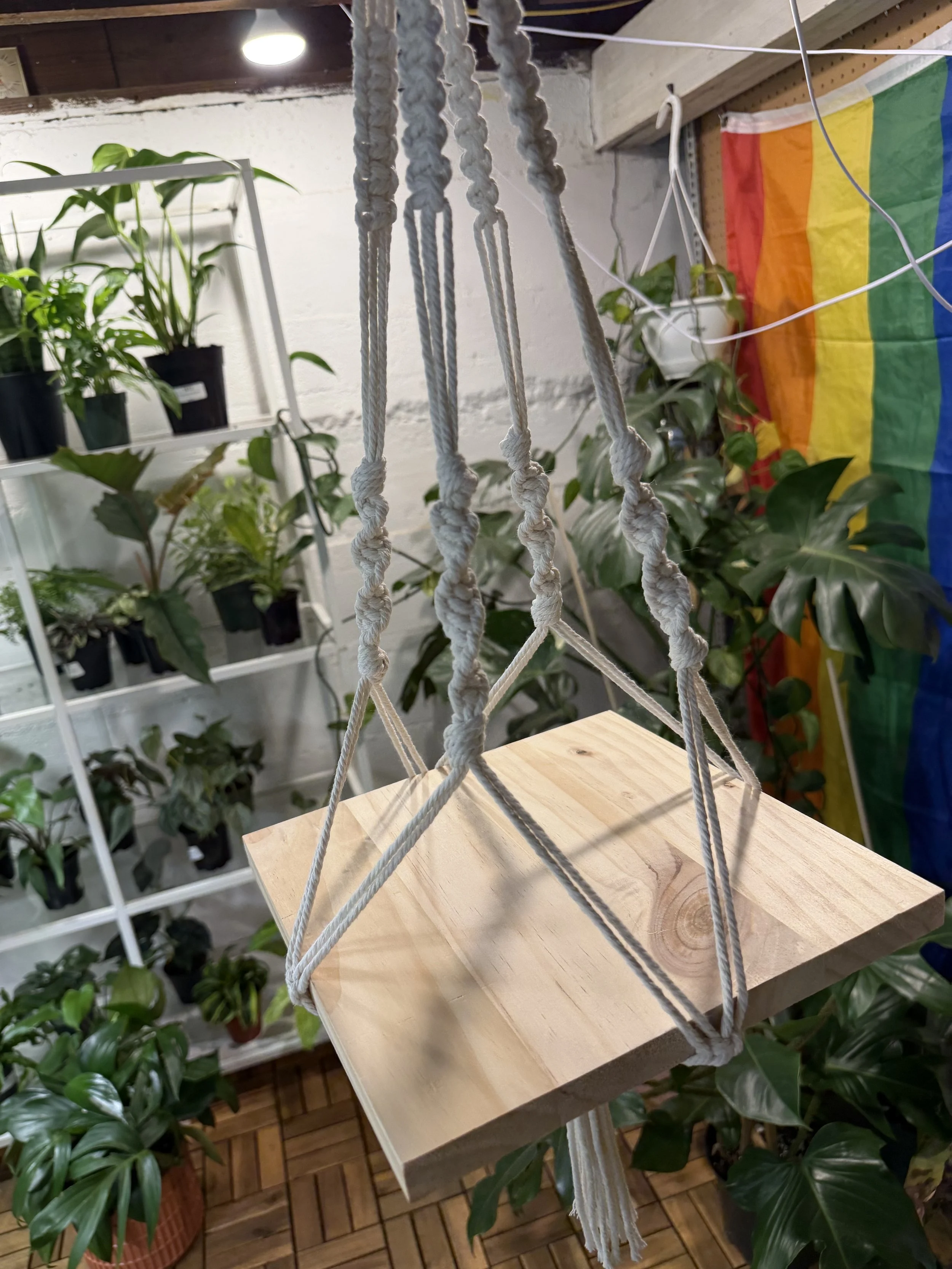 Custom Macrame Hanger