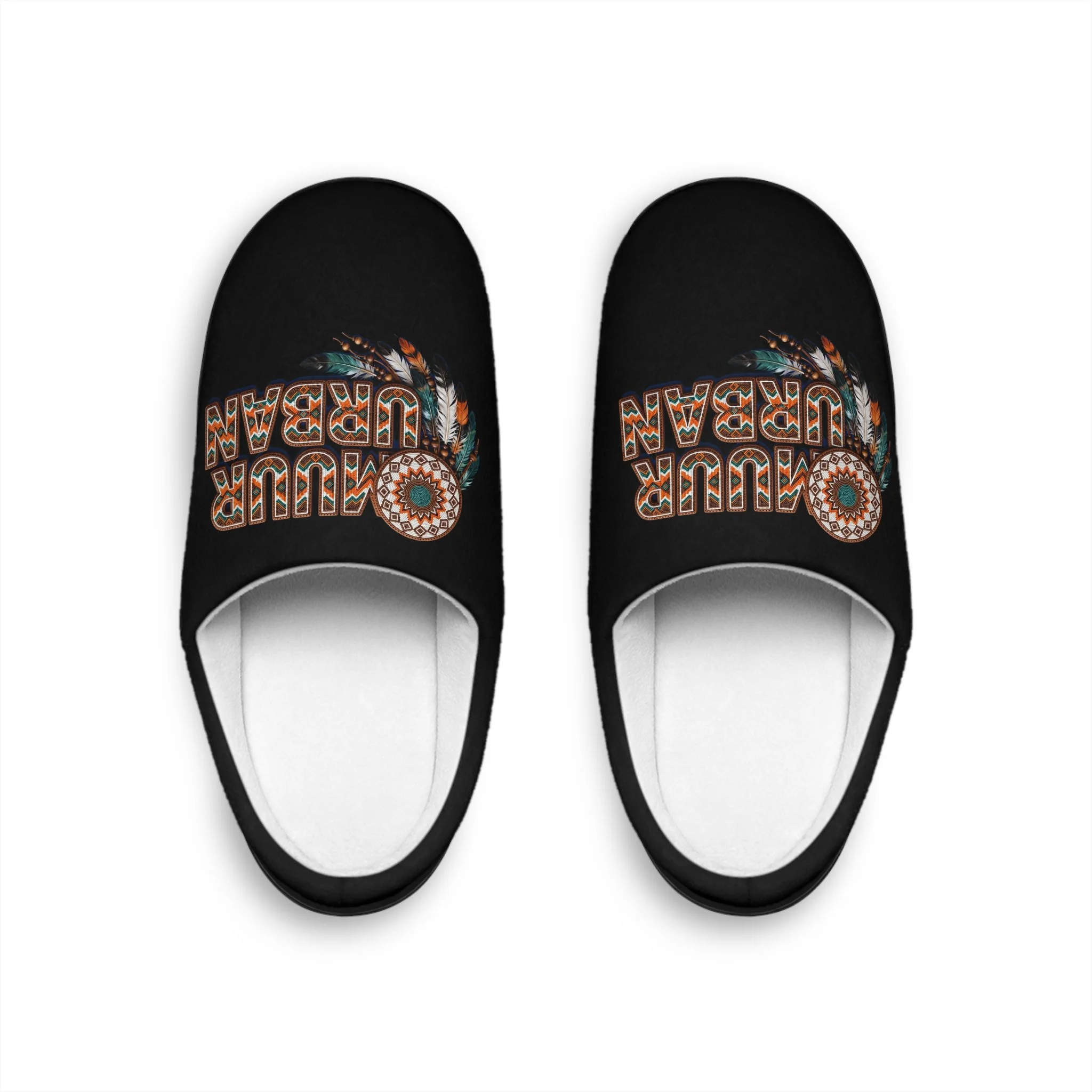 MUUR Urban Logo Men's Indoor Slippers (Black)