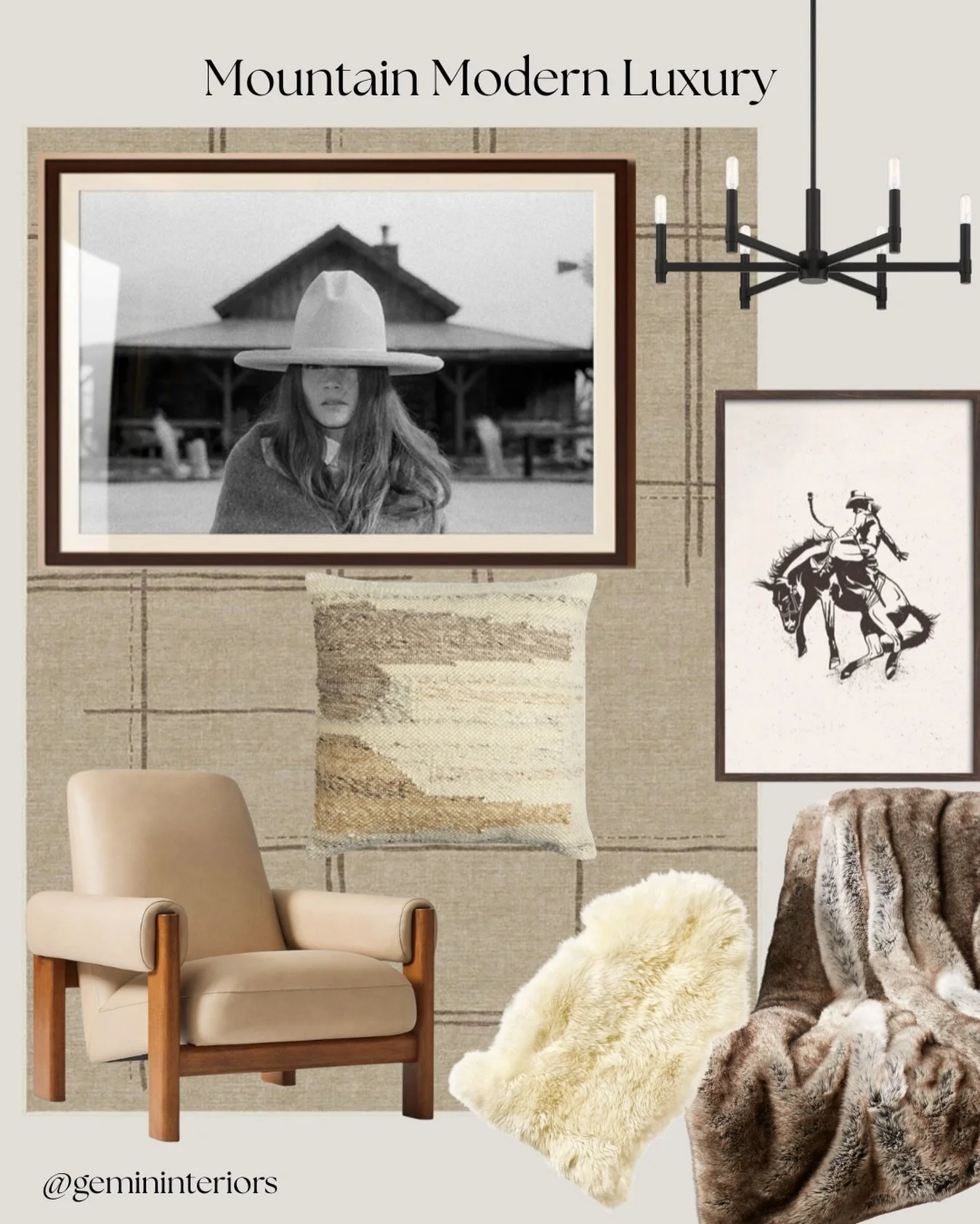 Mood board for a Snowmass condo refresh 🤍🐴🏔️