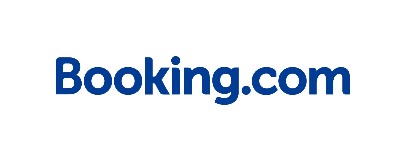 Booking.com logo in blue text on a white background.