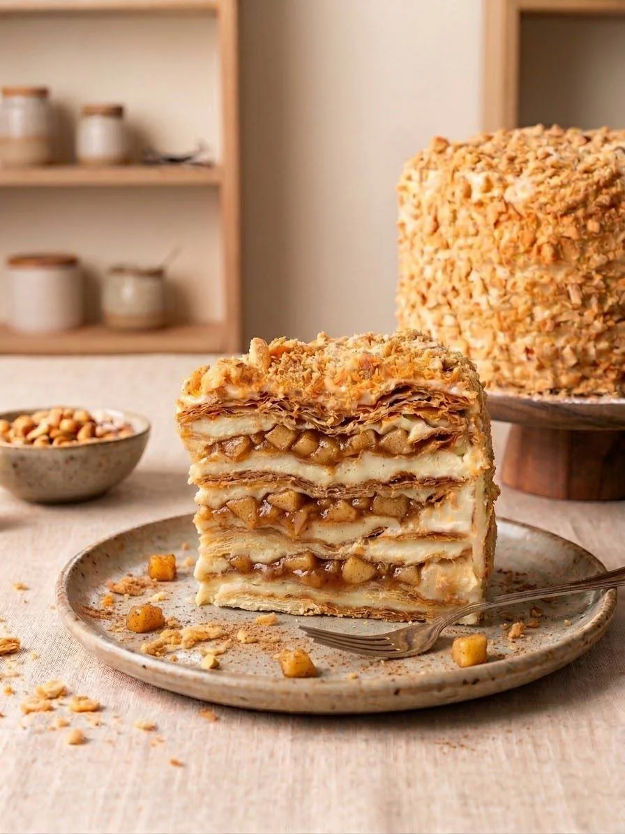 Napoleon Cake Cinnamon Apple <br> (From CA$45)