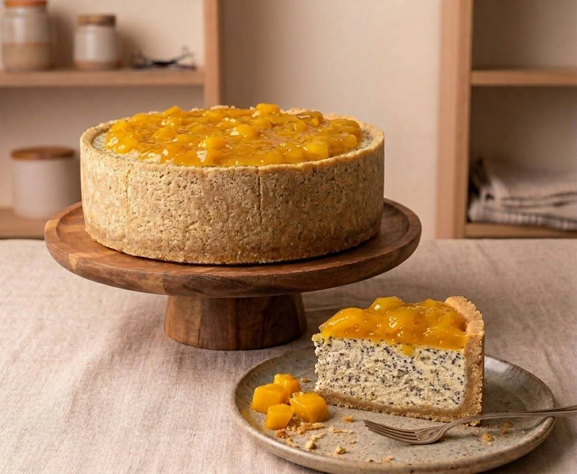 Peach Poppy Seed Cheesecake <br> (From CA$60)