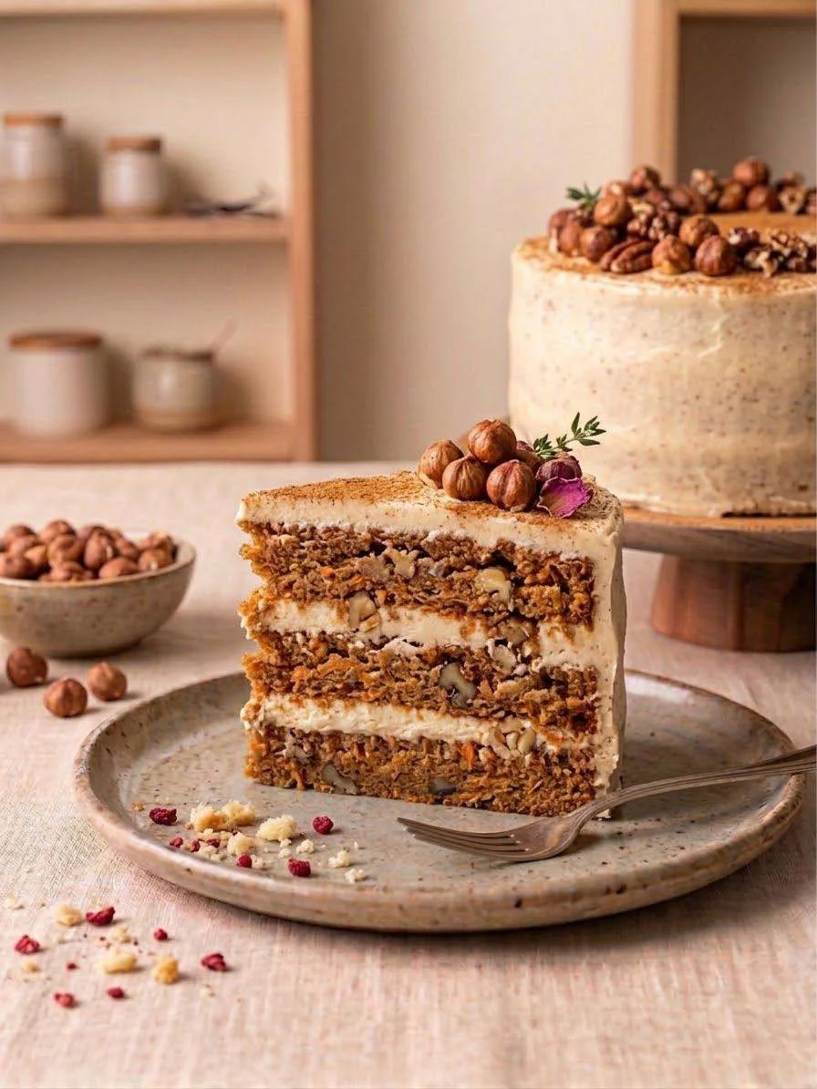 Carrot Cake with Hazelnut <br> (From CA$50)