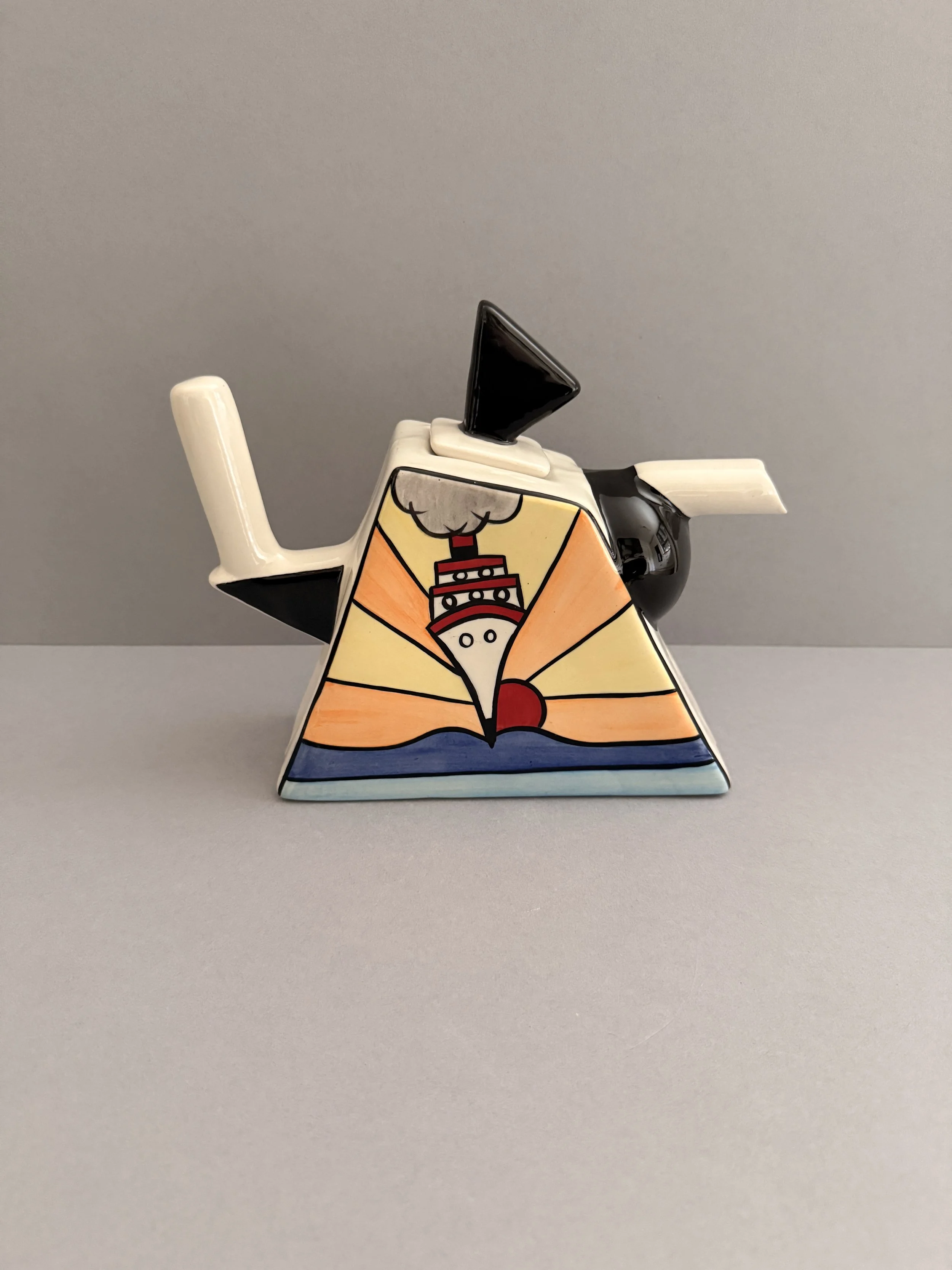 Lorna Bailey Cruise Teapot – Hand Painted & Signed