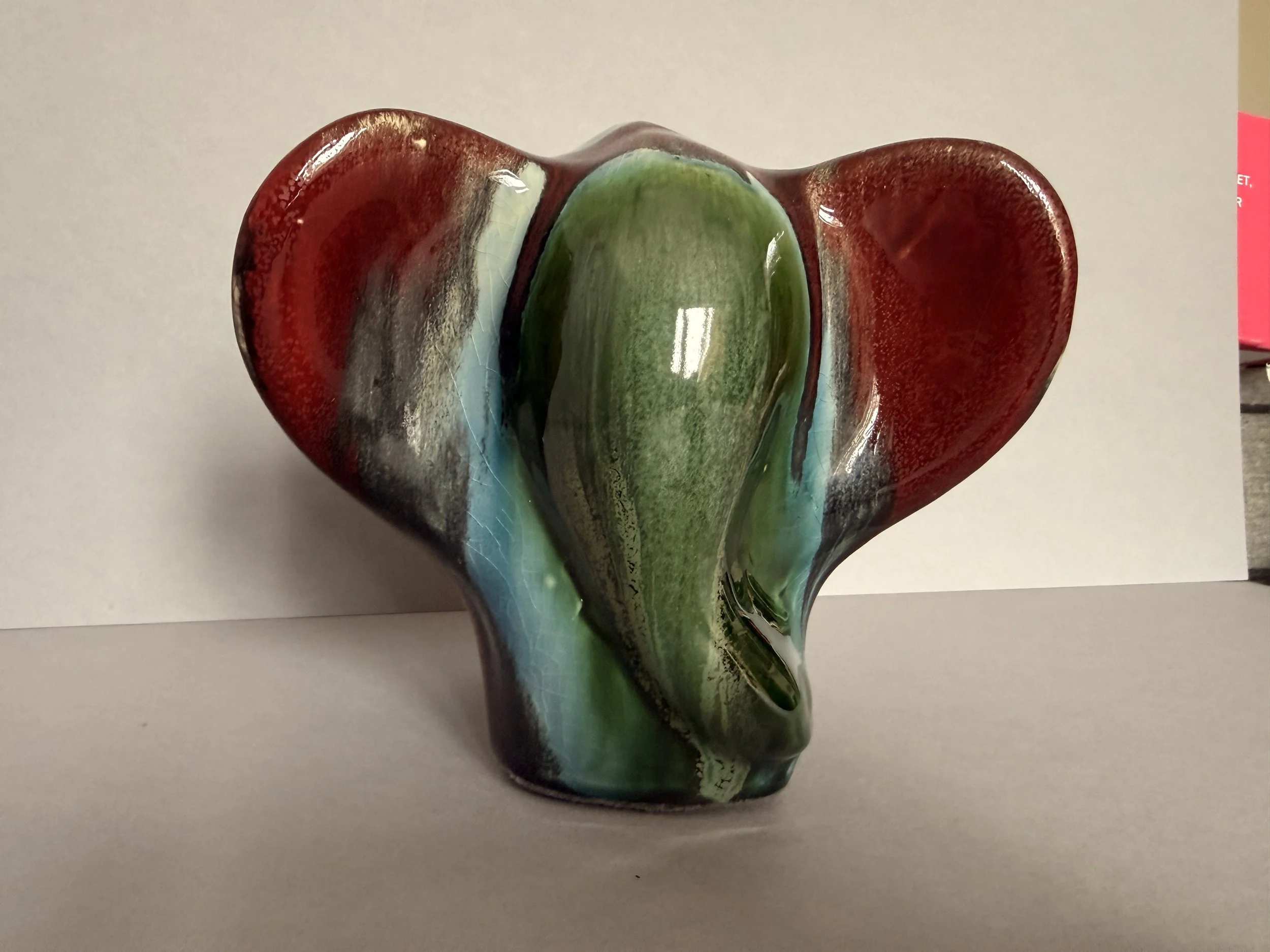 Otto Keramik Elephant – Glaze Bolivia – 19 cm