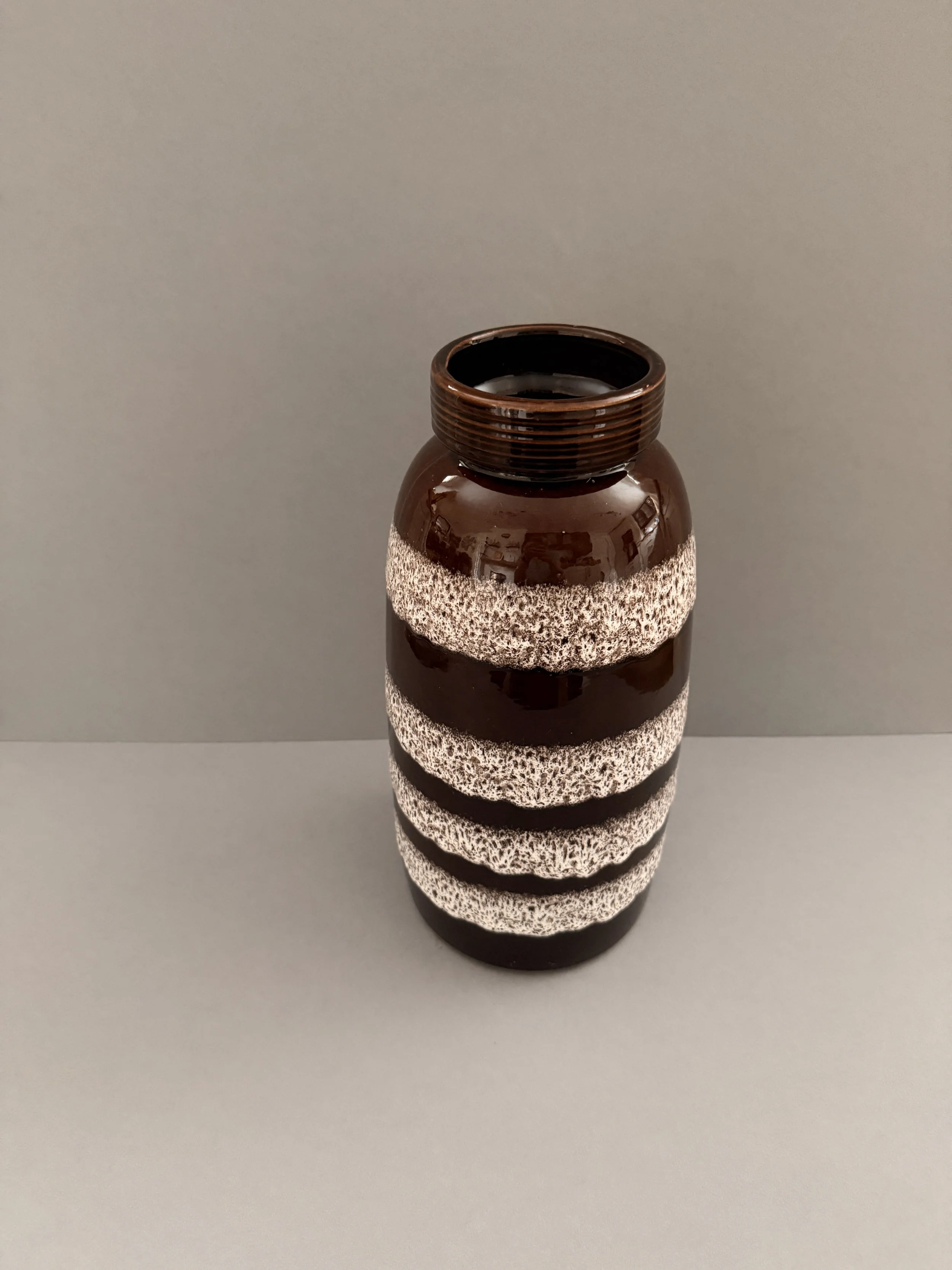 Scheurich 553-38 Vintage Fat Lava Floor Vase – West German Pottery – 38 cm