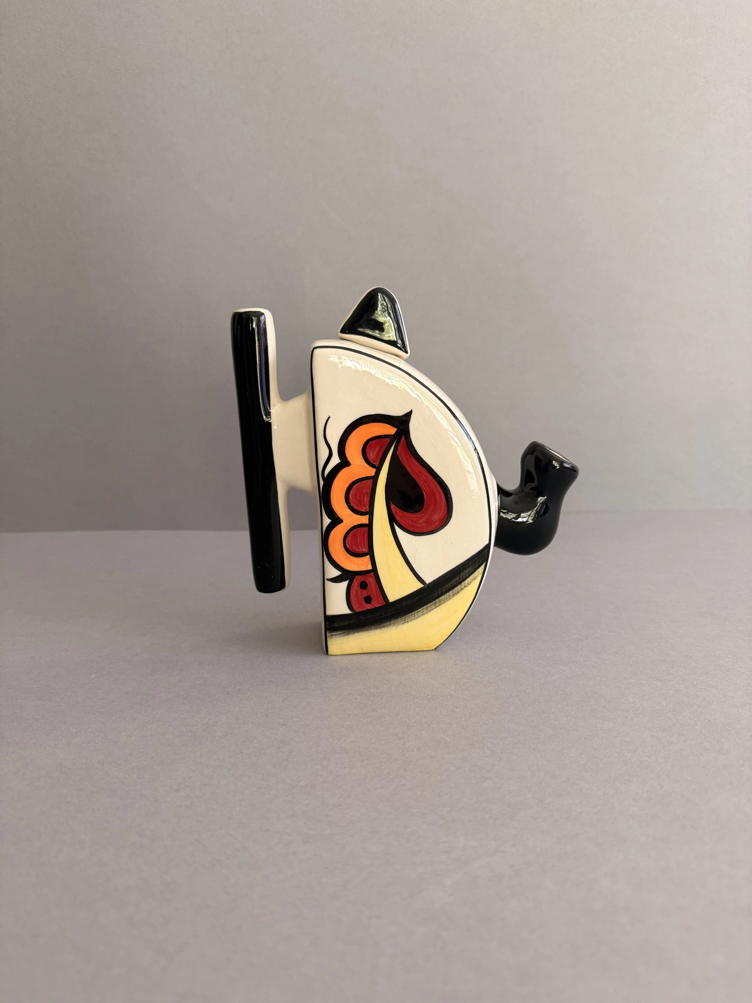 Lorna Bailey ‘Ravensdale’ Angular Teapot – Old Ellgreave Pottery