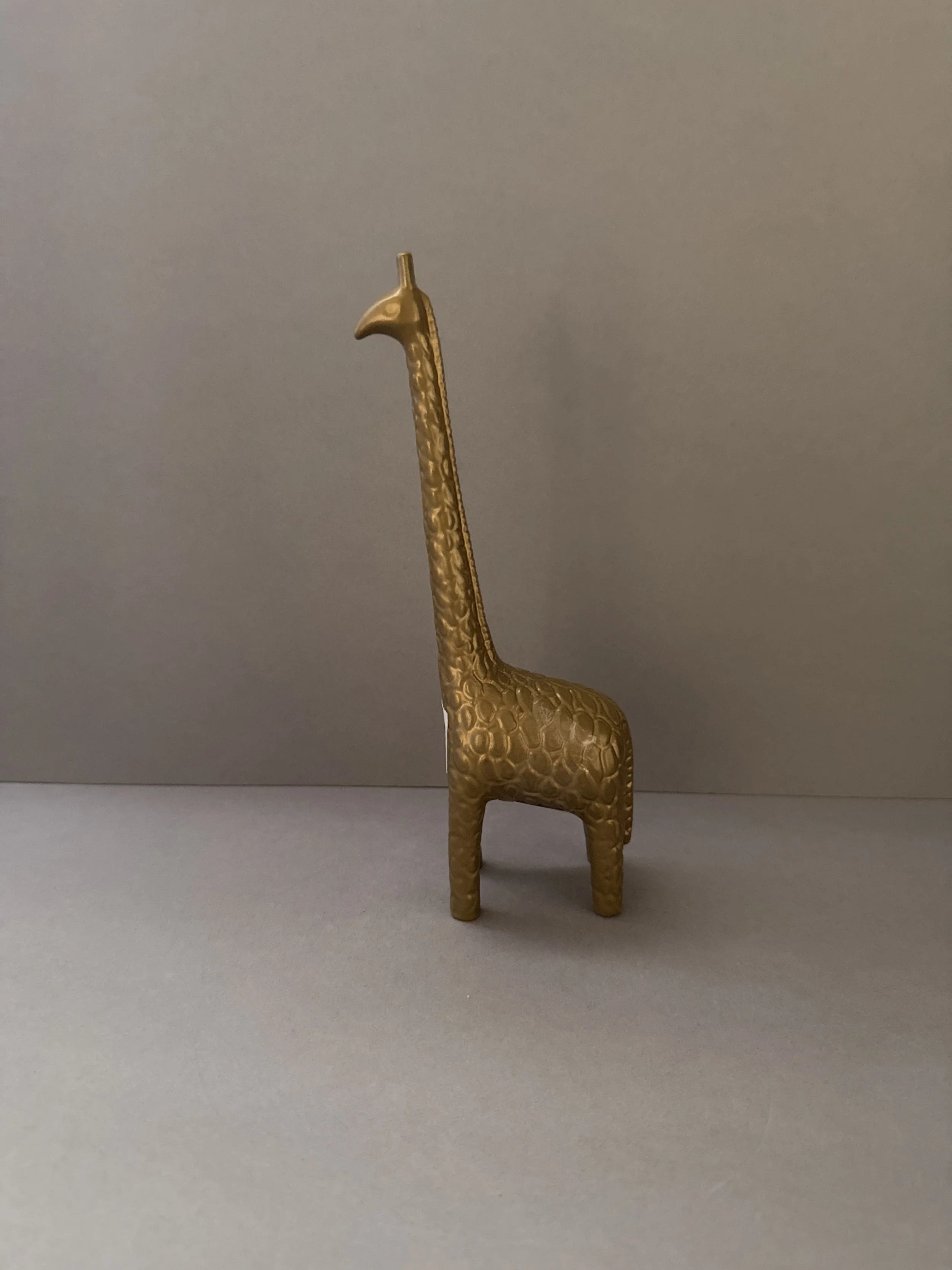 IKEA MARKNIVÅ Giraffe – Discontinued Brass-Coloured Aluminium – 2009