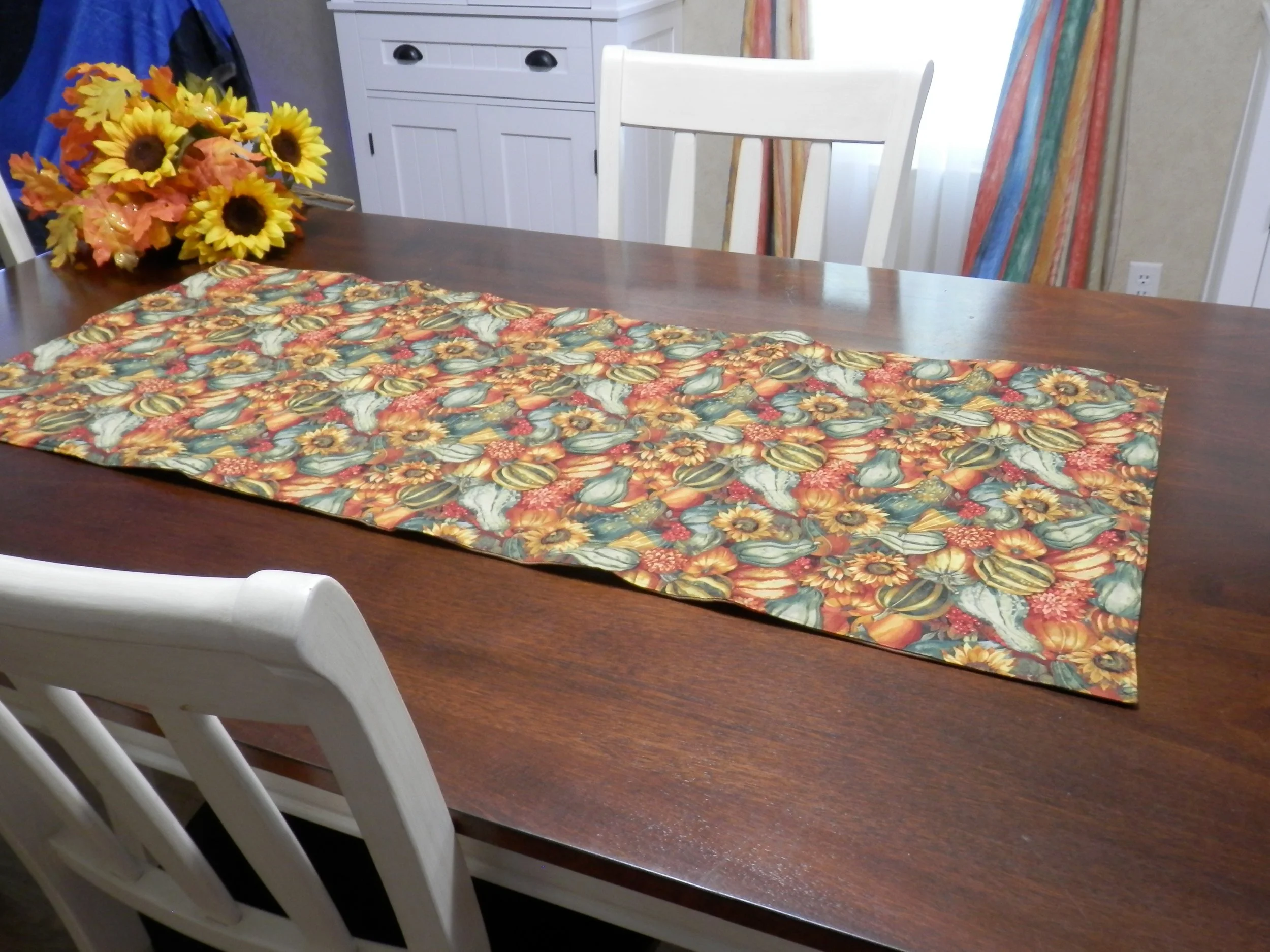 "Harvest Garden" Table Runner 41"L x 17.5"W