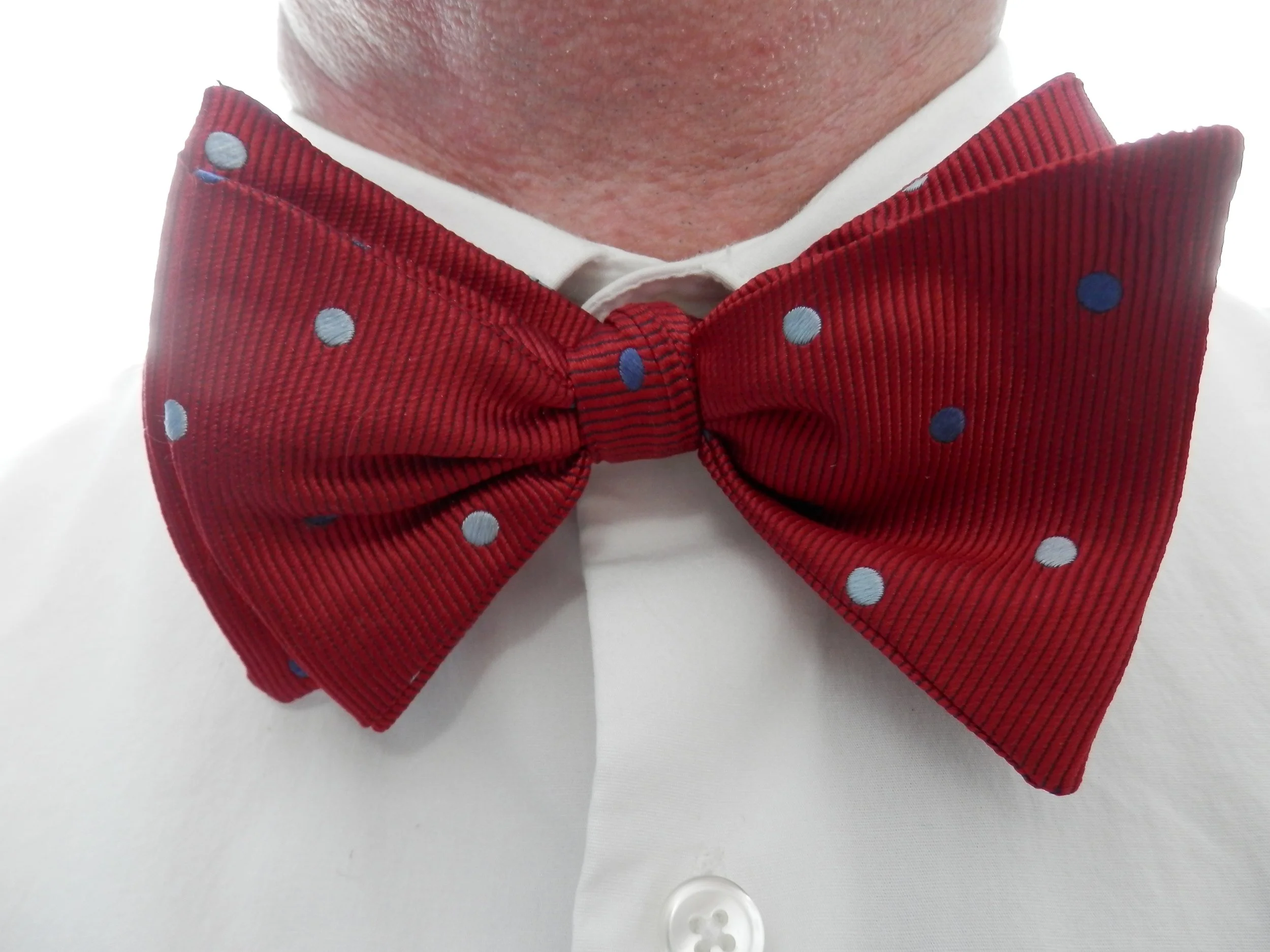 Handmade Silk Bow Tie made from Recycled Men's Tie