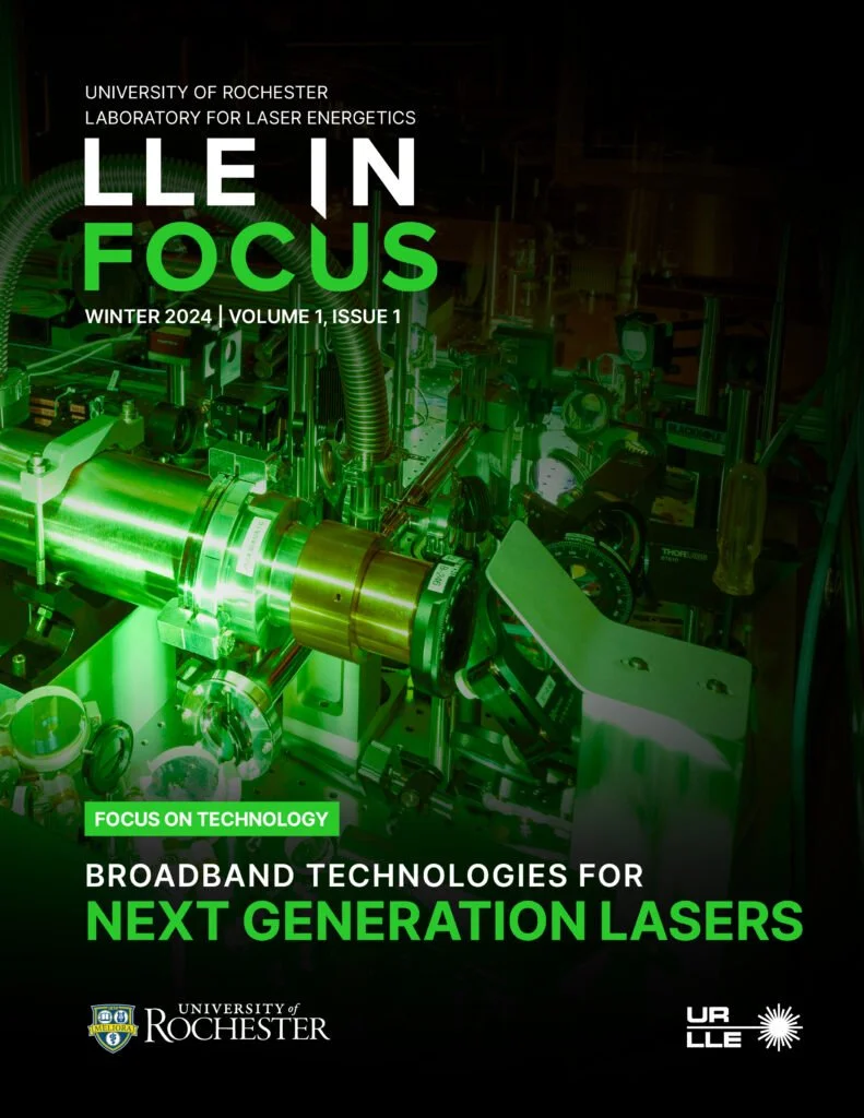 Cover of LLE In Focus issue 1