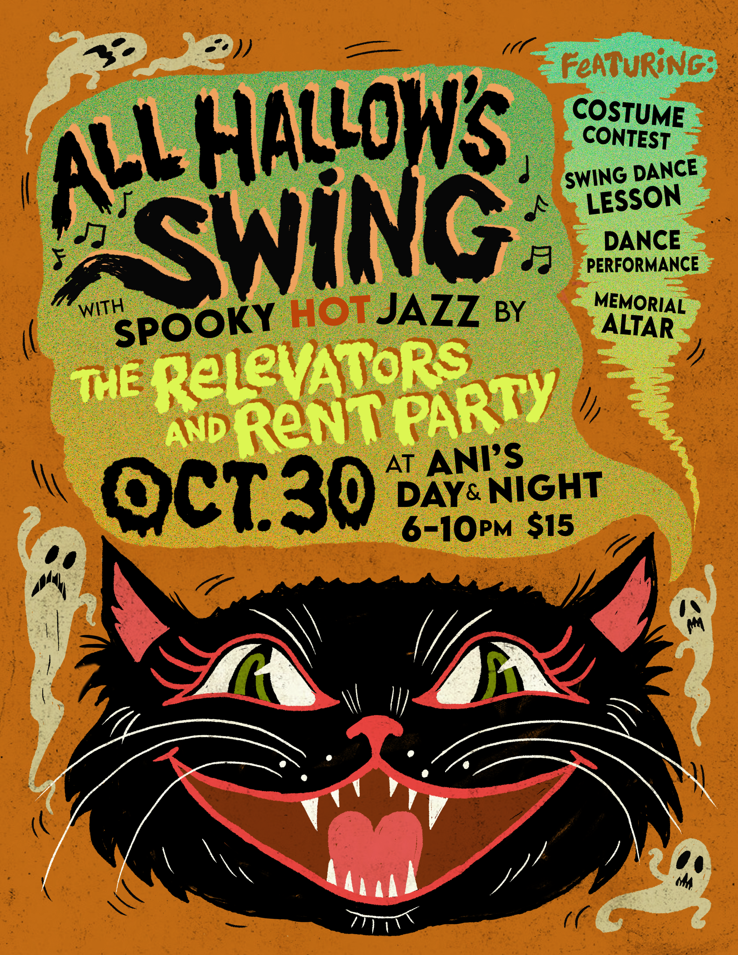 All Hallow’s Swing at Ani’s Day and Night