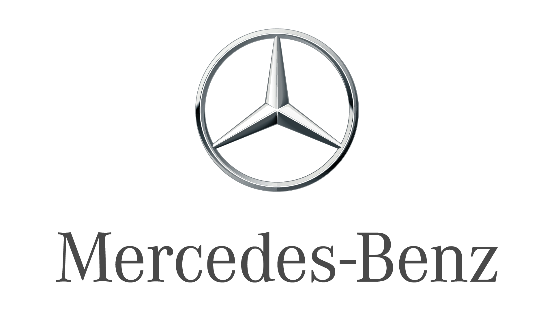 Mercedes-Benz logo with company name underneath