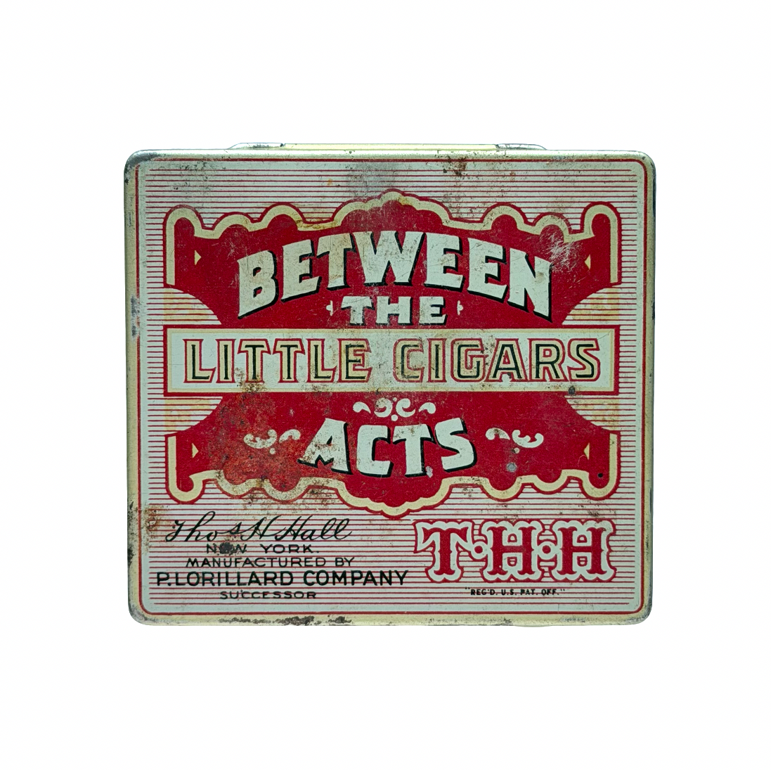 Little Cigar Tin (empty)