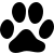 A blank white square