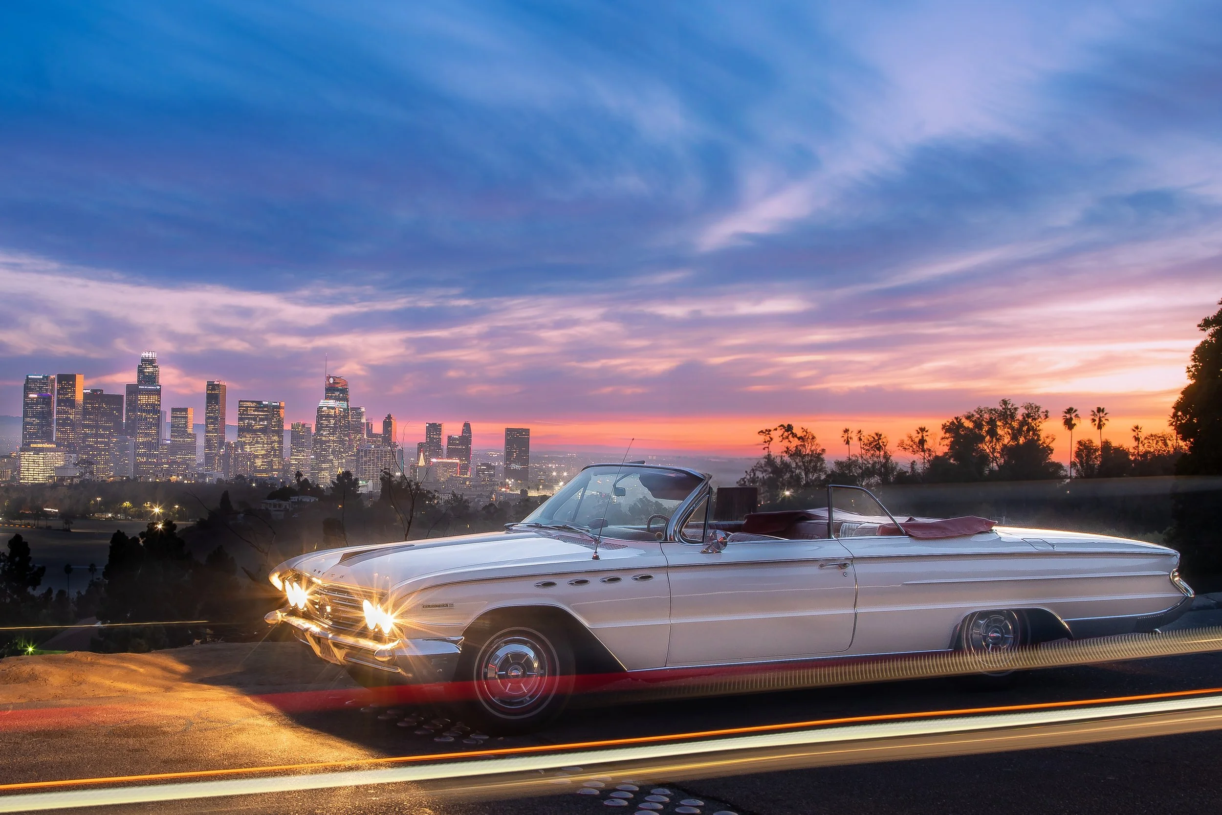 Downtown LA from Elysian Park