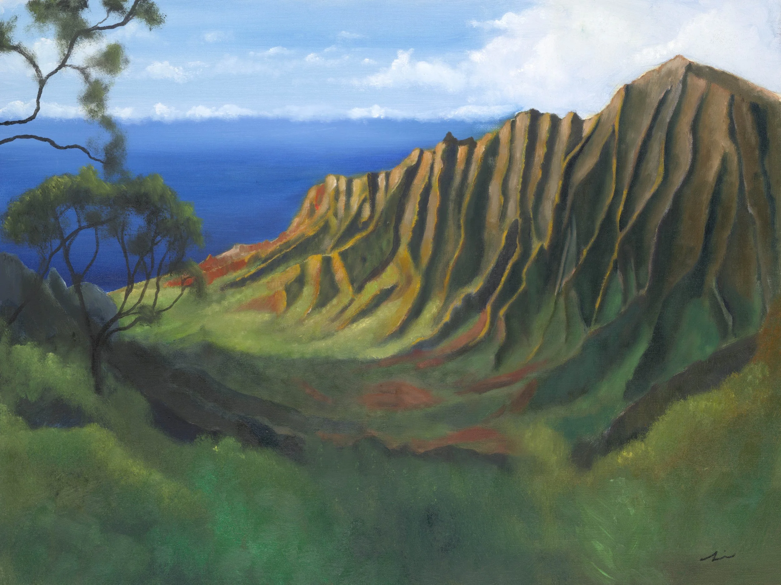 Kalalau Valley Green