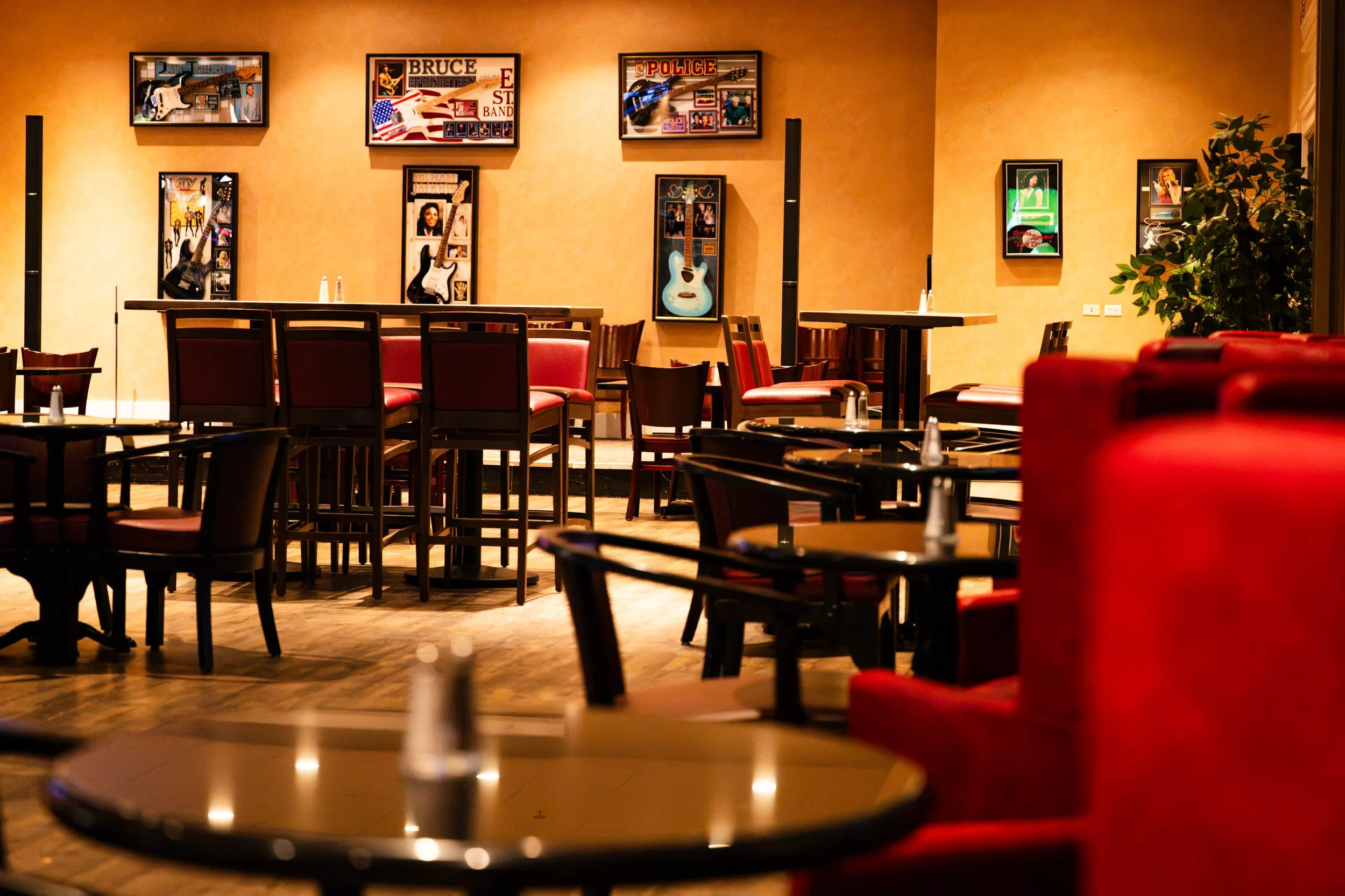 lounge seating at Joker's Den