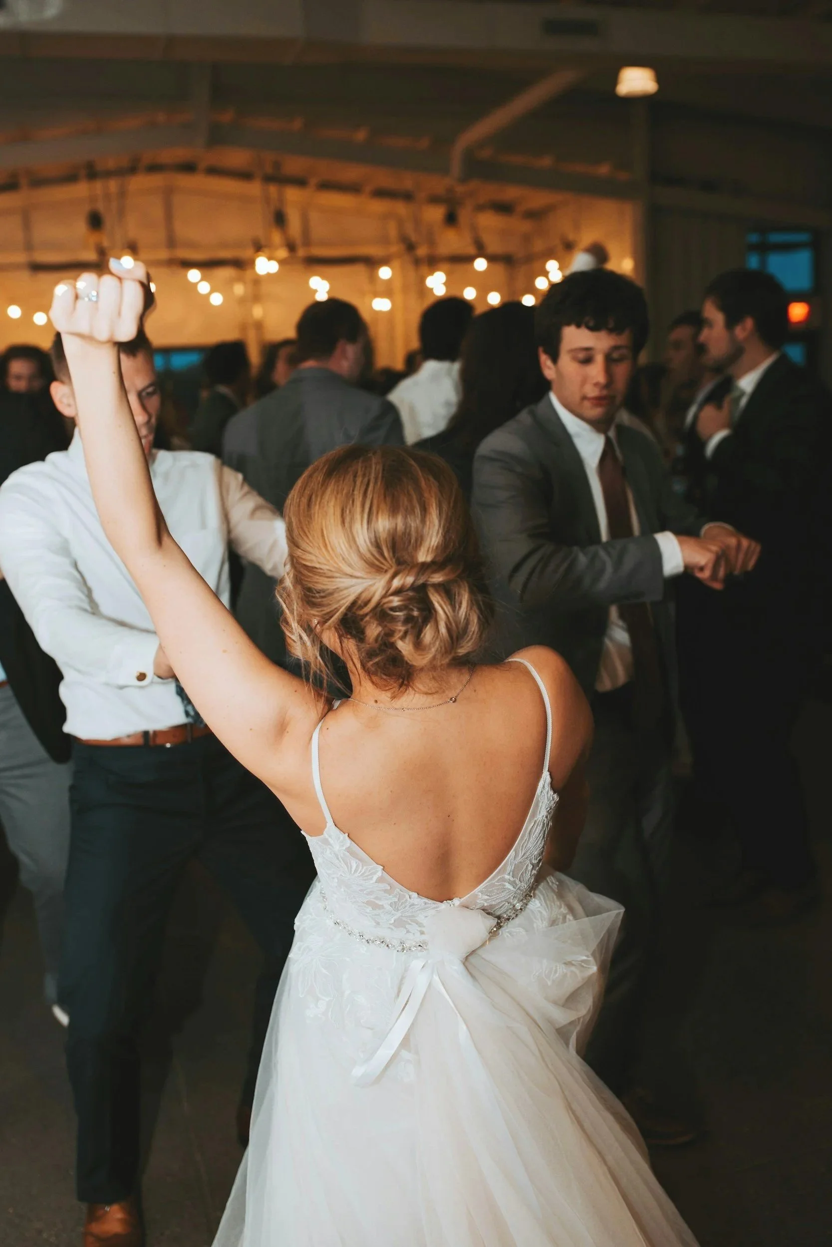 Wedding dance floor at Denham Hospitality