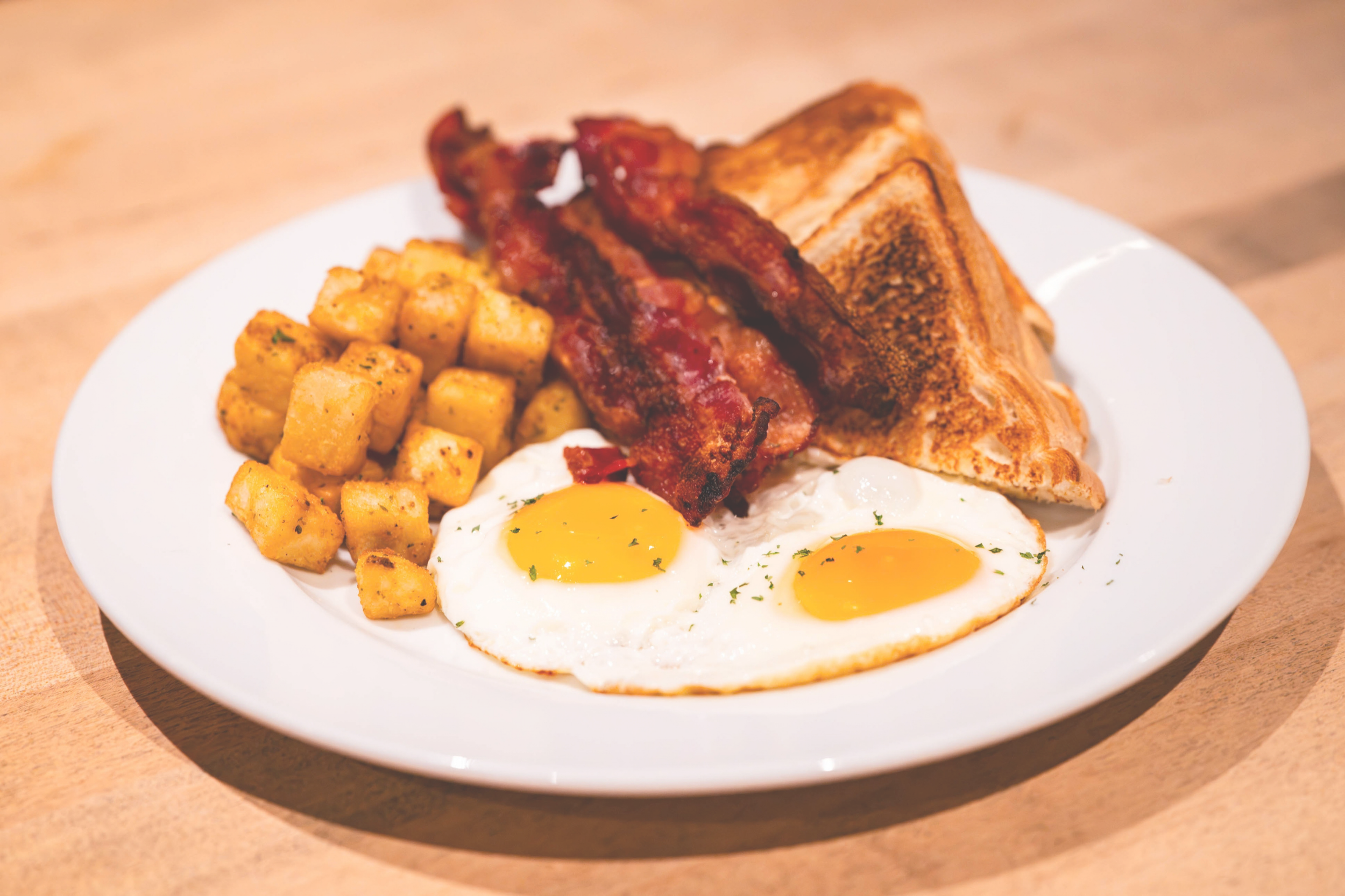 Hot Breakfast served at Rosie's Kitchen inside Best Western Plus Rose Country Hotel in Camrose