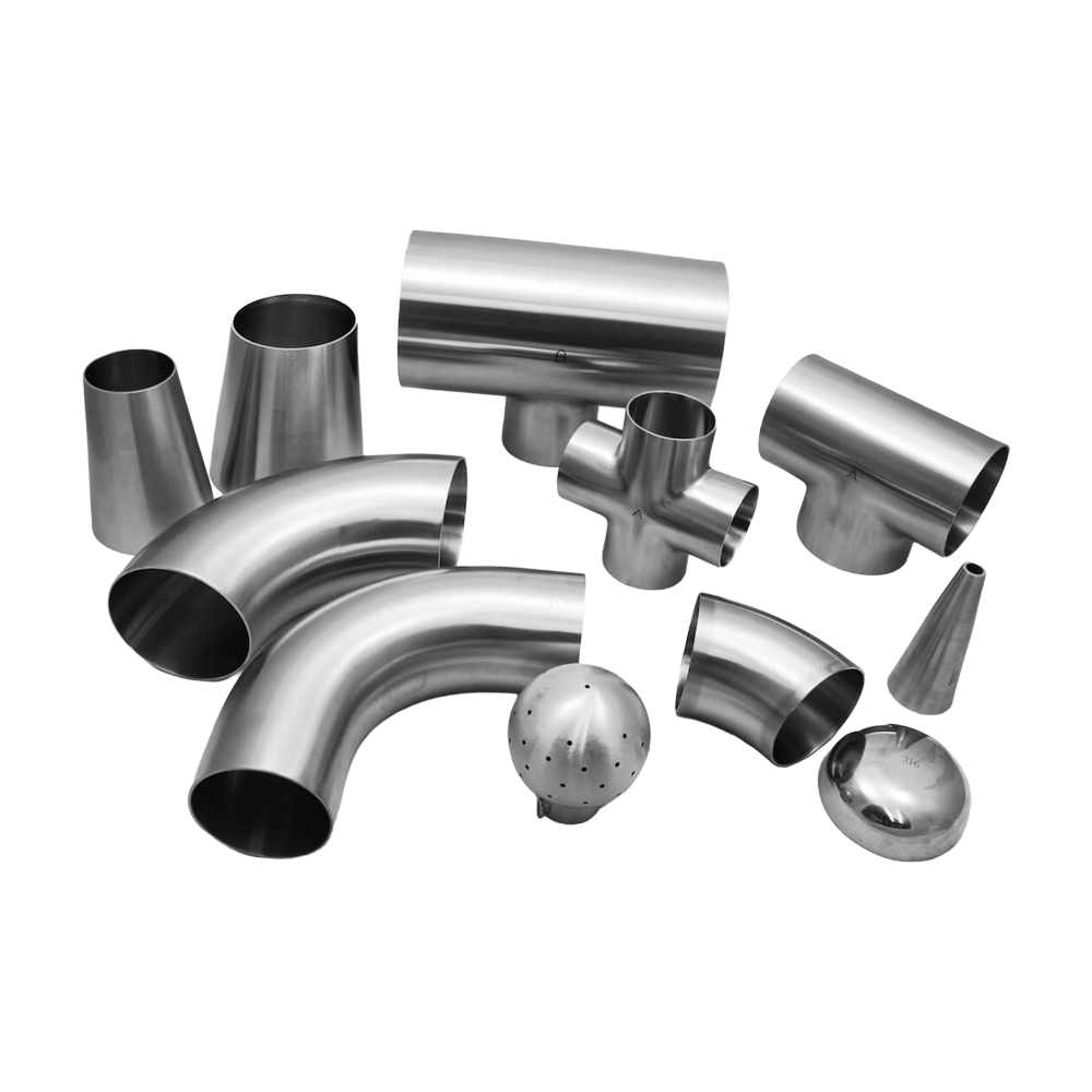 A collection of stainless steel tubing of varying diameters, good for 3A or BPE applications. 
