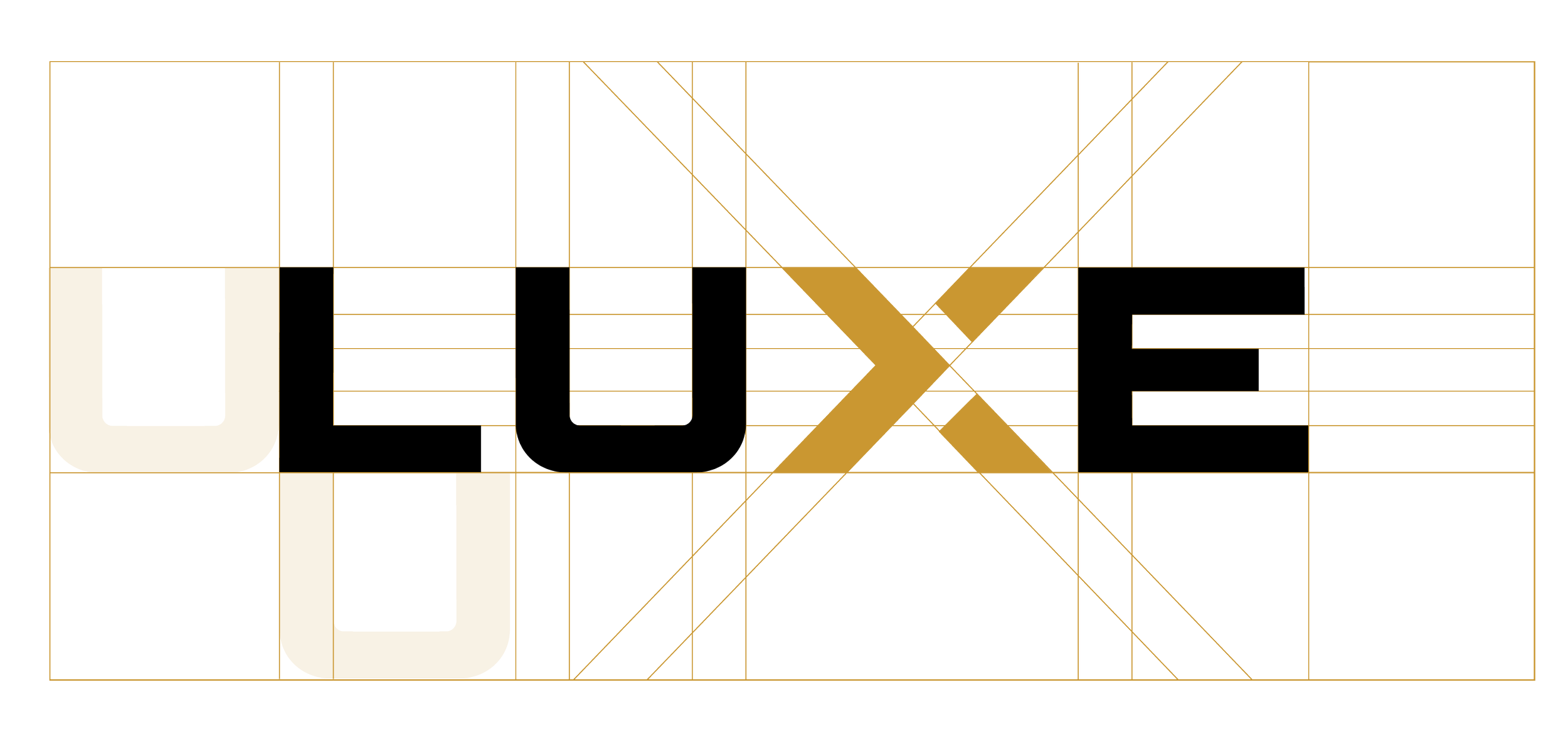 A black and gold logo with the text 'UUX' in bold golden letters on a black background.