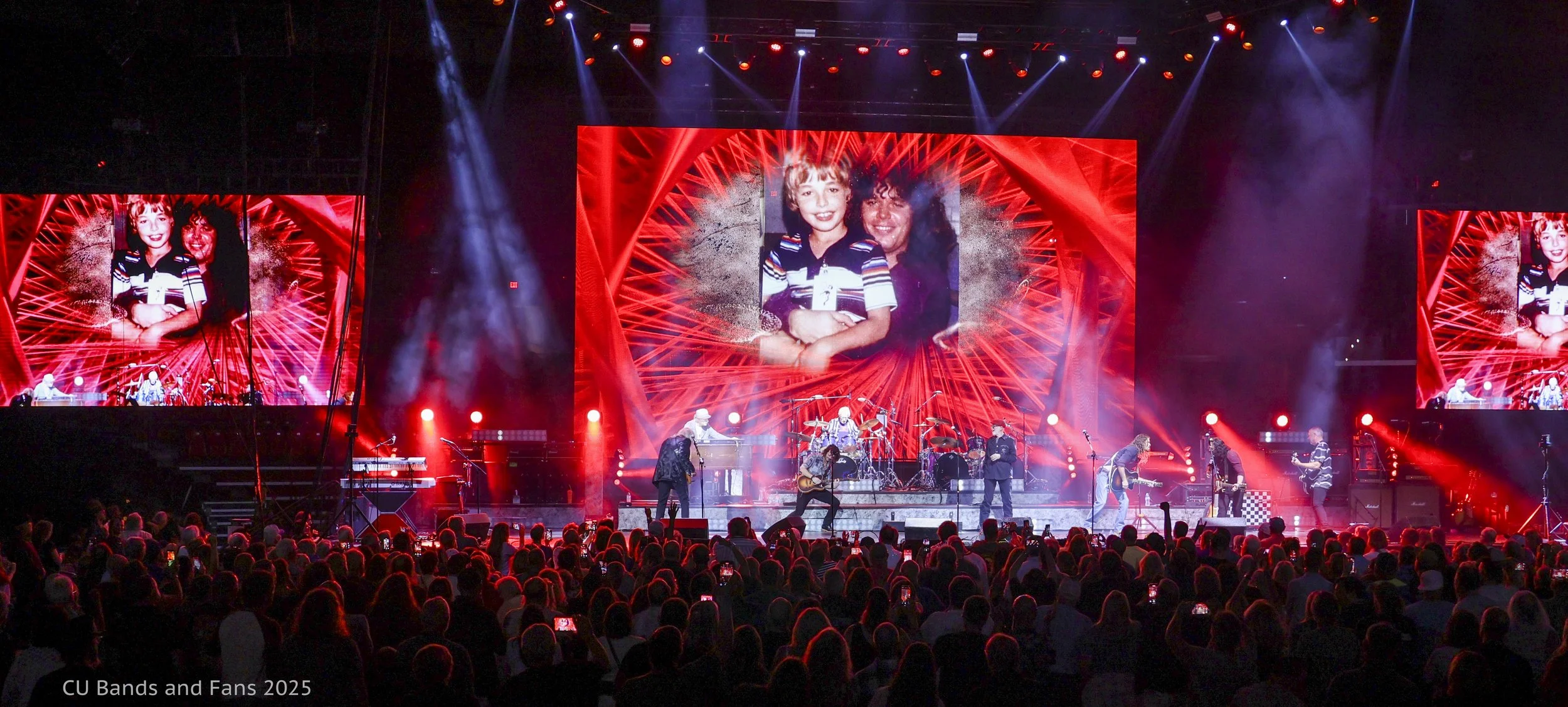 Honoring the late great Gary Richrath pictured with his young son Eric.