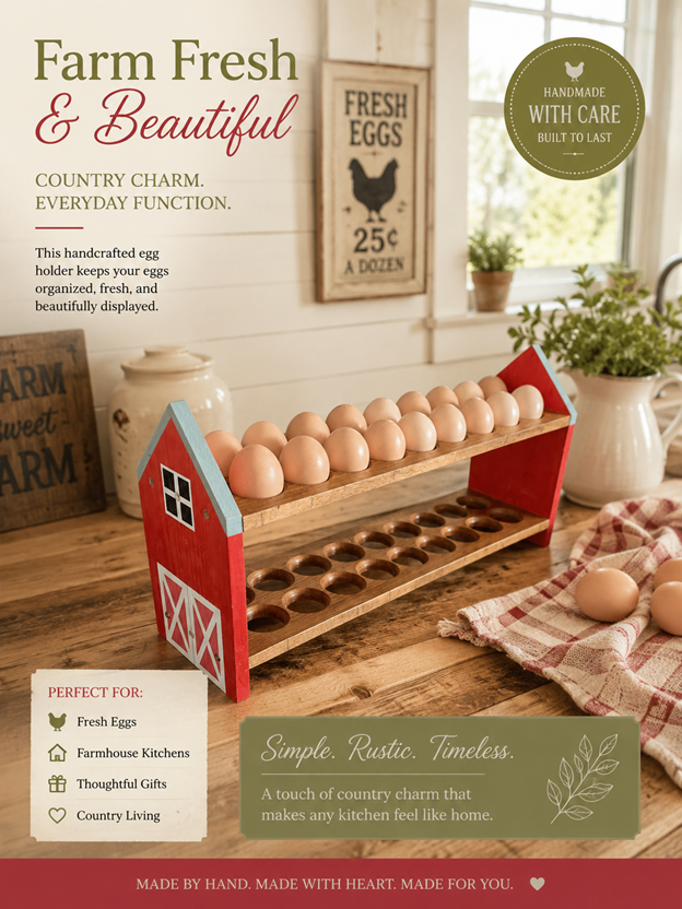 Countertop Egg Barn
