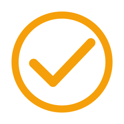 Yellow Check Mark