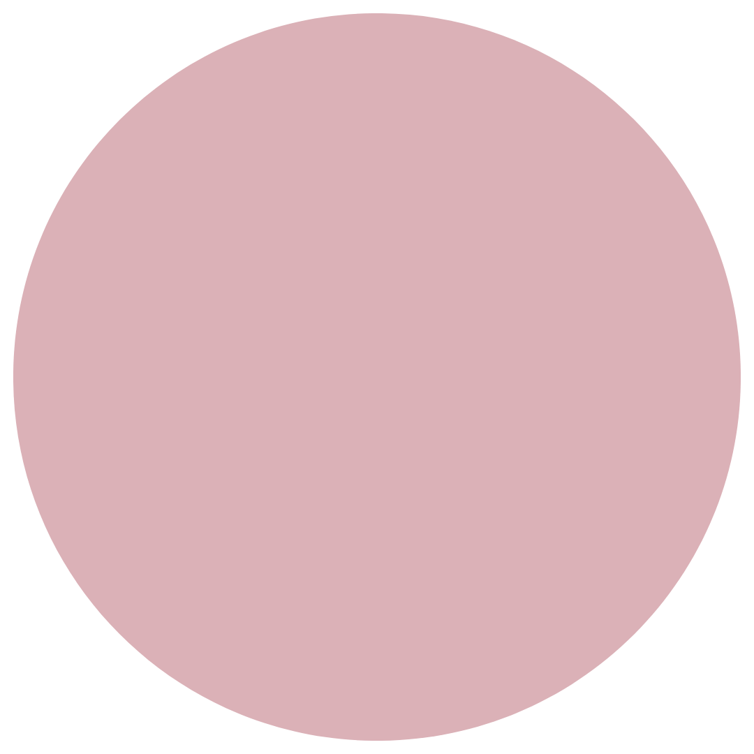 Solid pink circle on a black background.