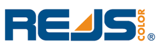 Logo con las letras 'RE' en azul oscuro, 'US' en azul claro, y la palabra 'COLOR' en naranja en una esquina
