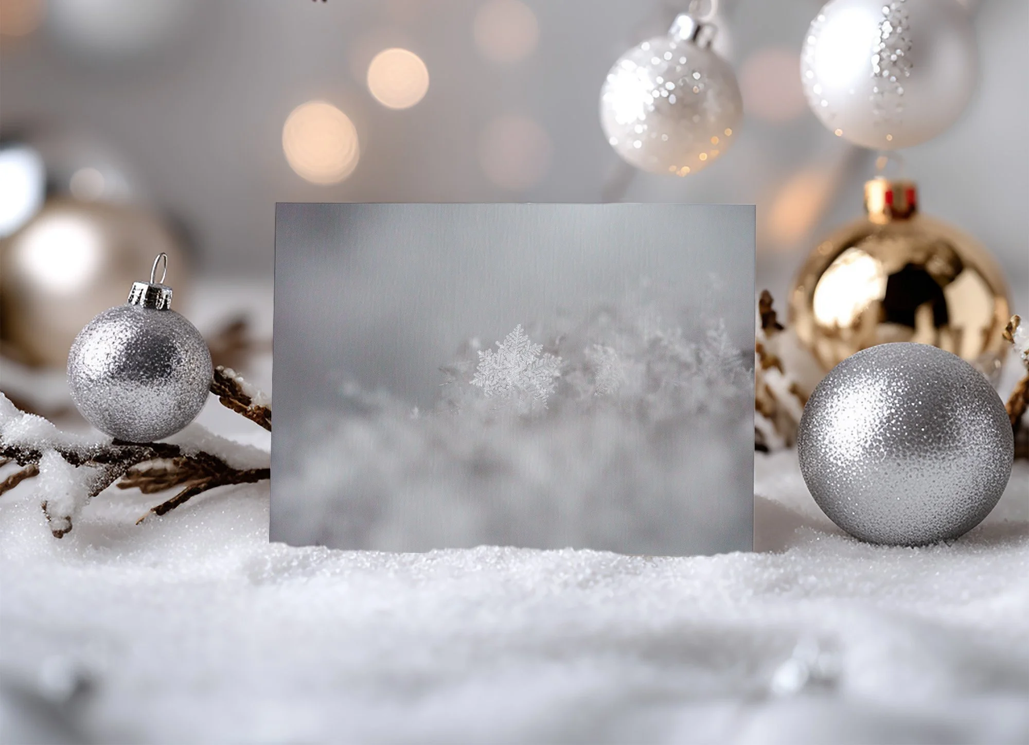 Snowflakes Card Sets