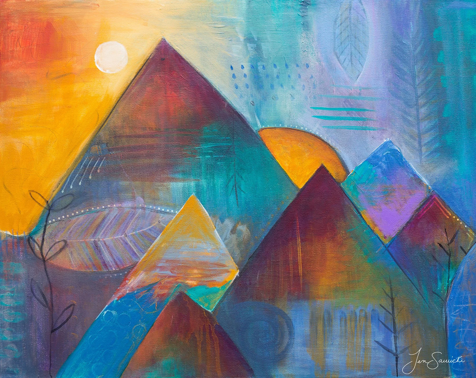 Abstract Mountains