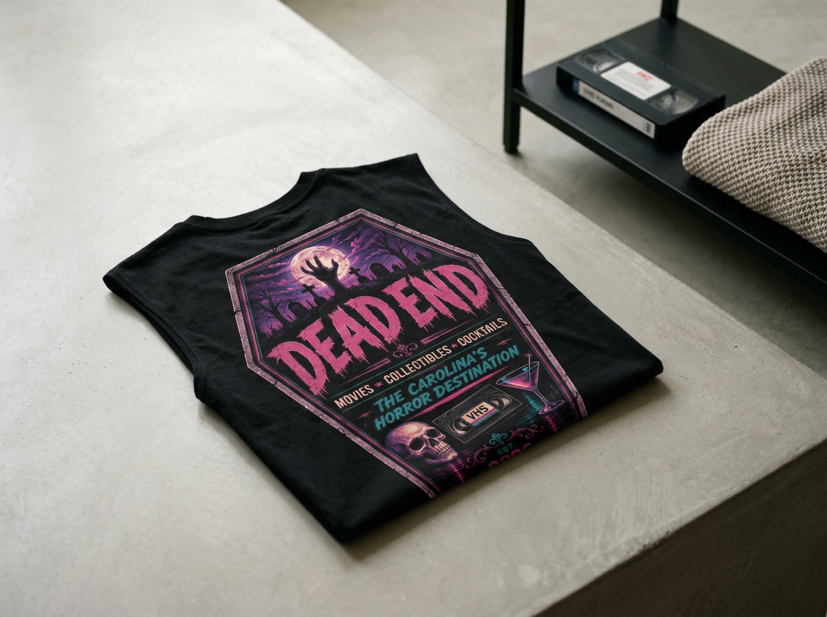 Dead End Retro Cemetary T-Shirt