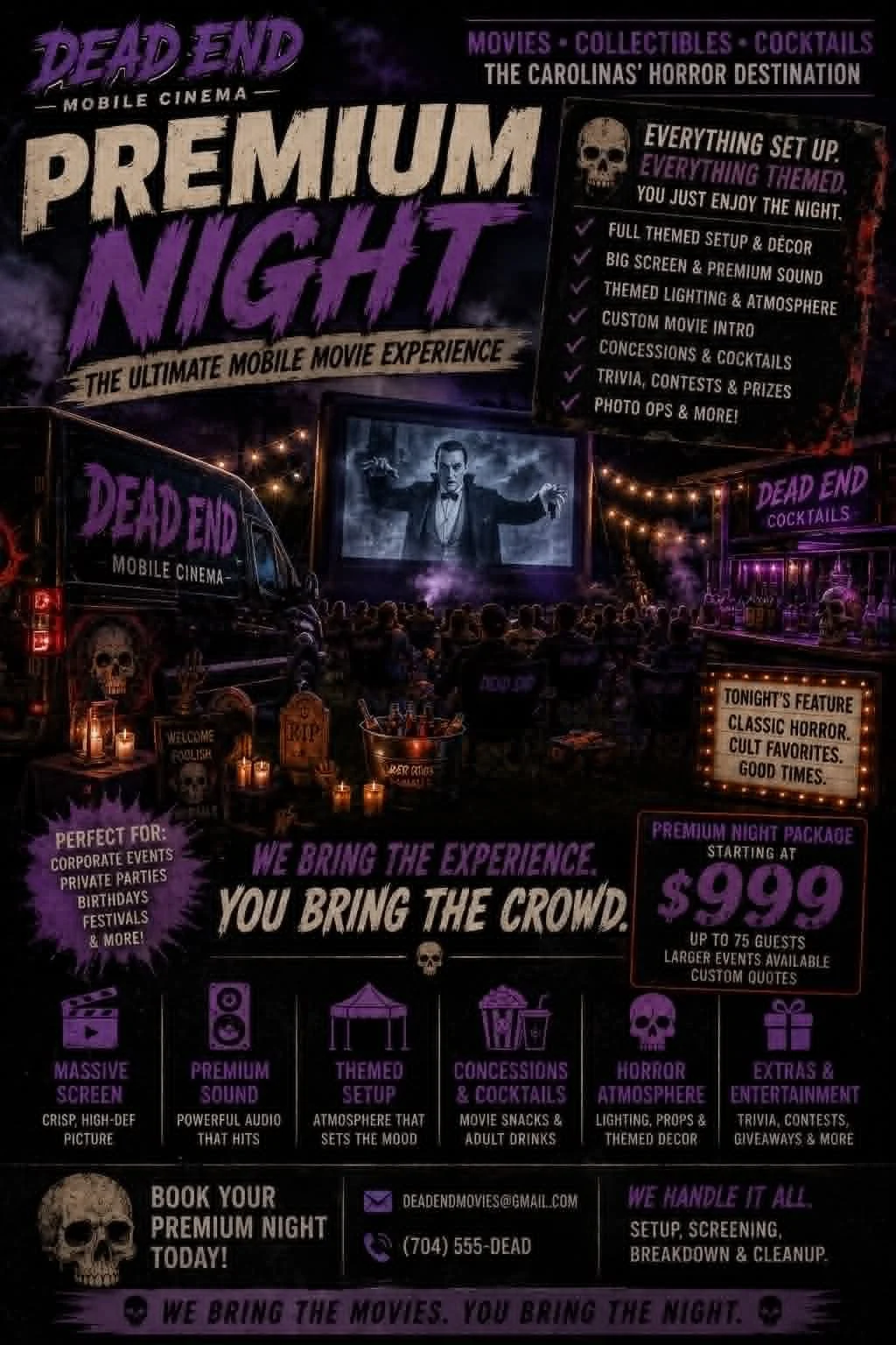 Dead End Premium Mobile Movie Night