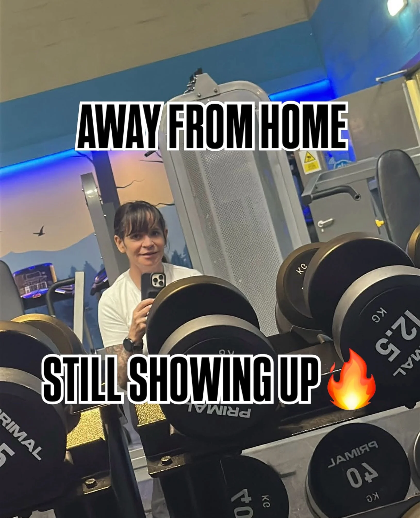 Life doesn&rsquo;t always go to plan.

One of my clients has recently had to work away from home for a little while, which meant her usual routine &mdash; including her usual gym &mdash; had to change.

But instead of putting her training on hold, sh