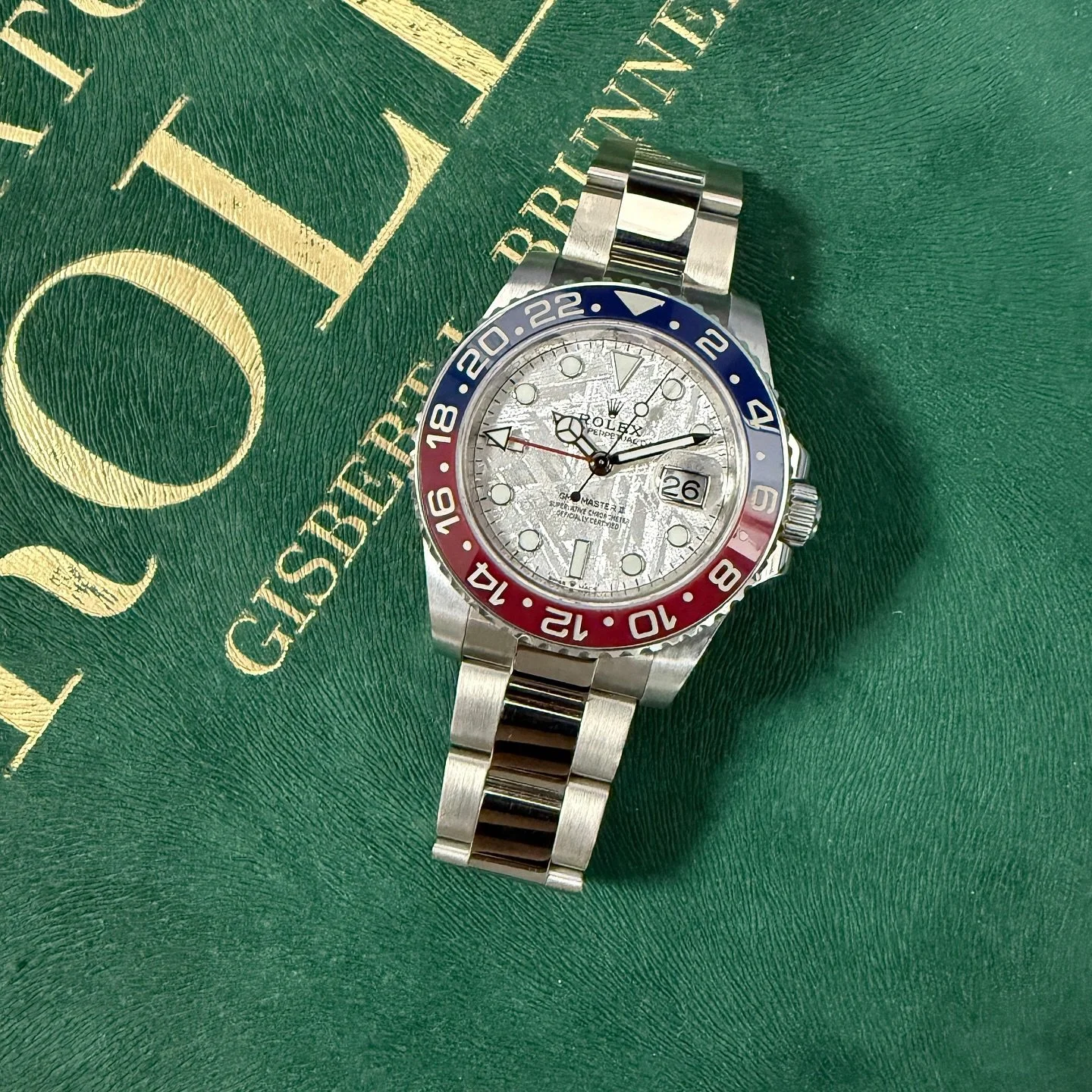 For Sale
ROLEX GMT-MASTER II 126719BLRO
⏱️ Year: 2023
📦 Box, Papers &amp; White Tag 
🏷️ Price &pound;39,000

Contact us for sales enquiries