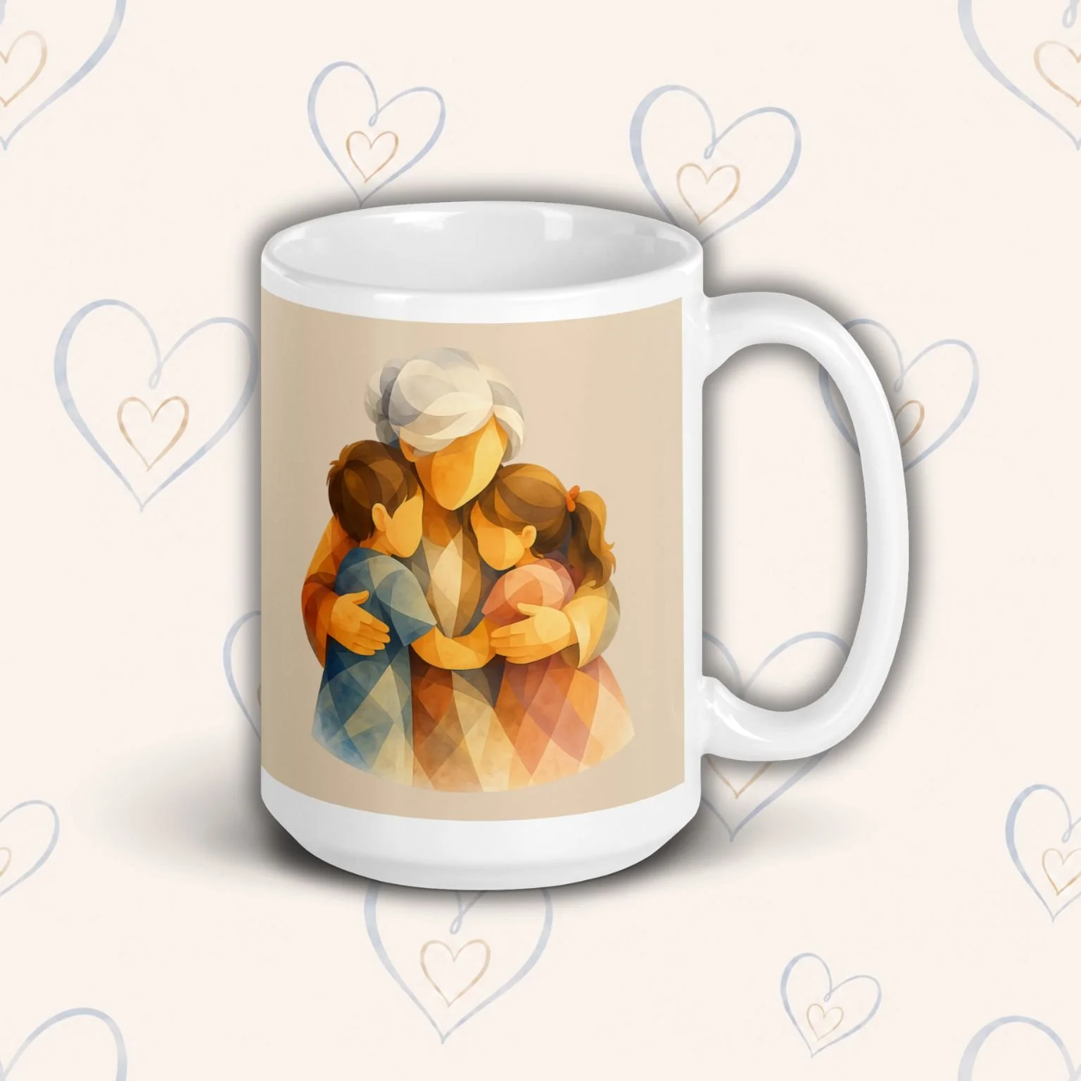 Grandmother's Love Ceramic Mug (Front)